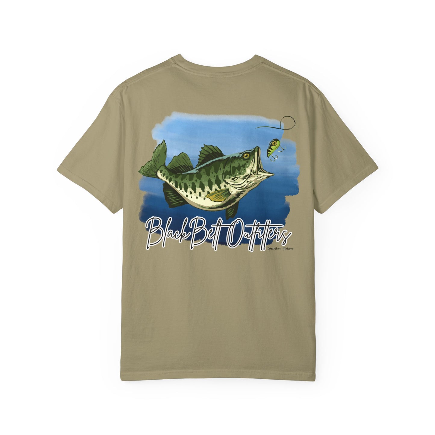 Big Bass Unisex T-Shirt, Perfect for Gifts, Father's Day, Golf Events, Casual Wear, Comfortable Tee