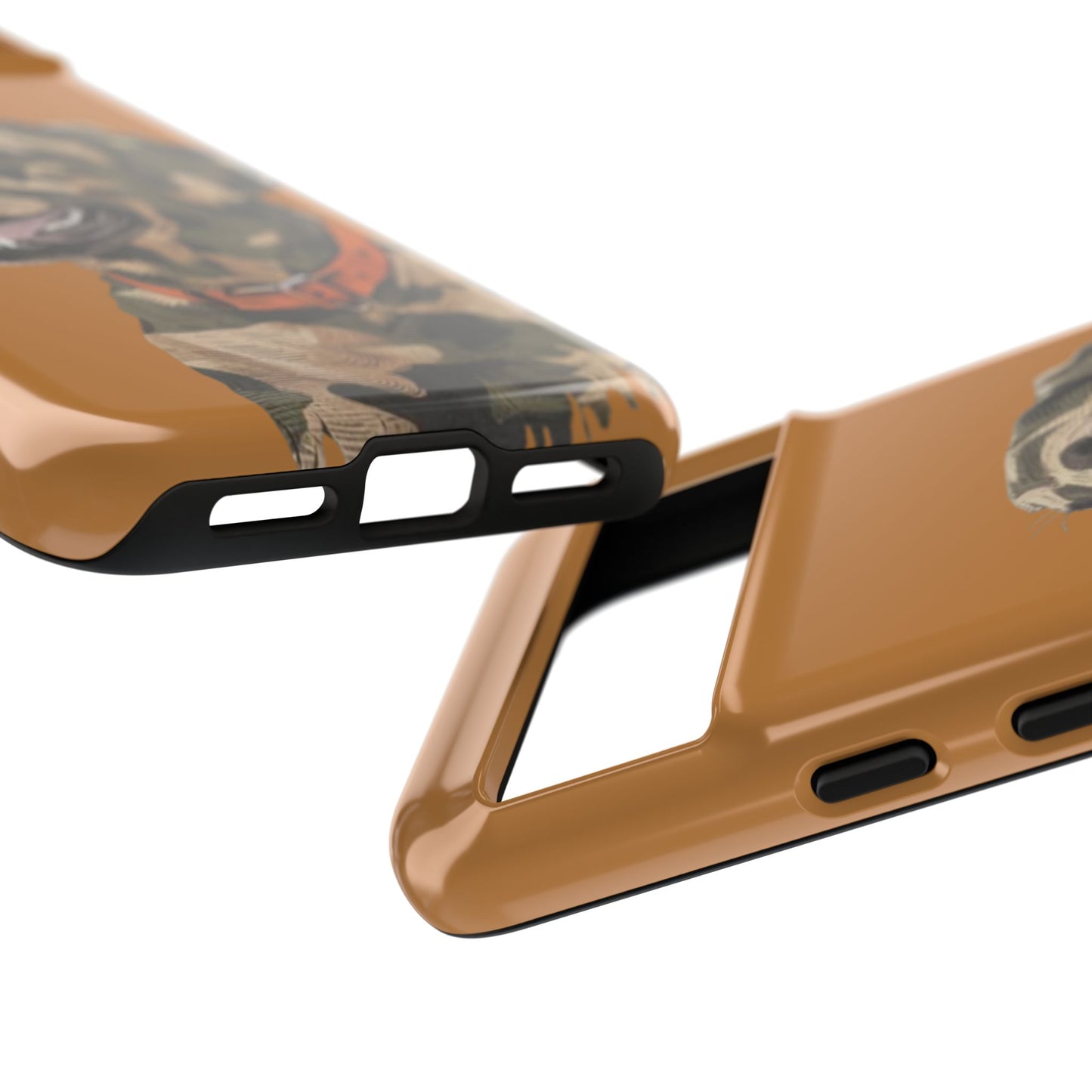 Camo Duck Dog custom design Tough Cases