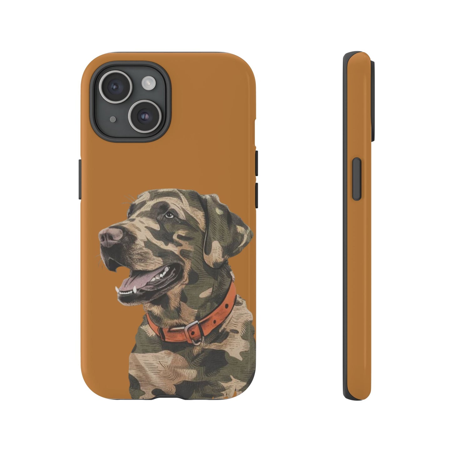Camo Duck Dog custom design Tough Cases