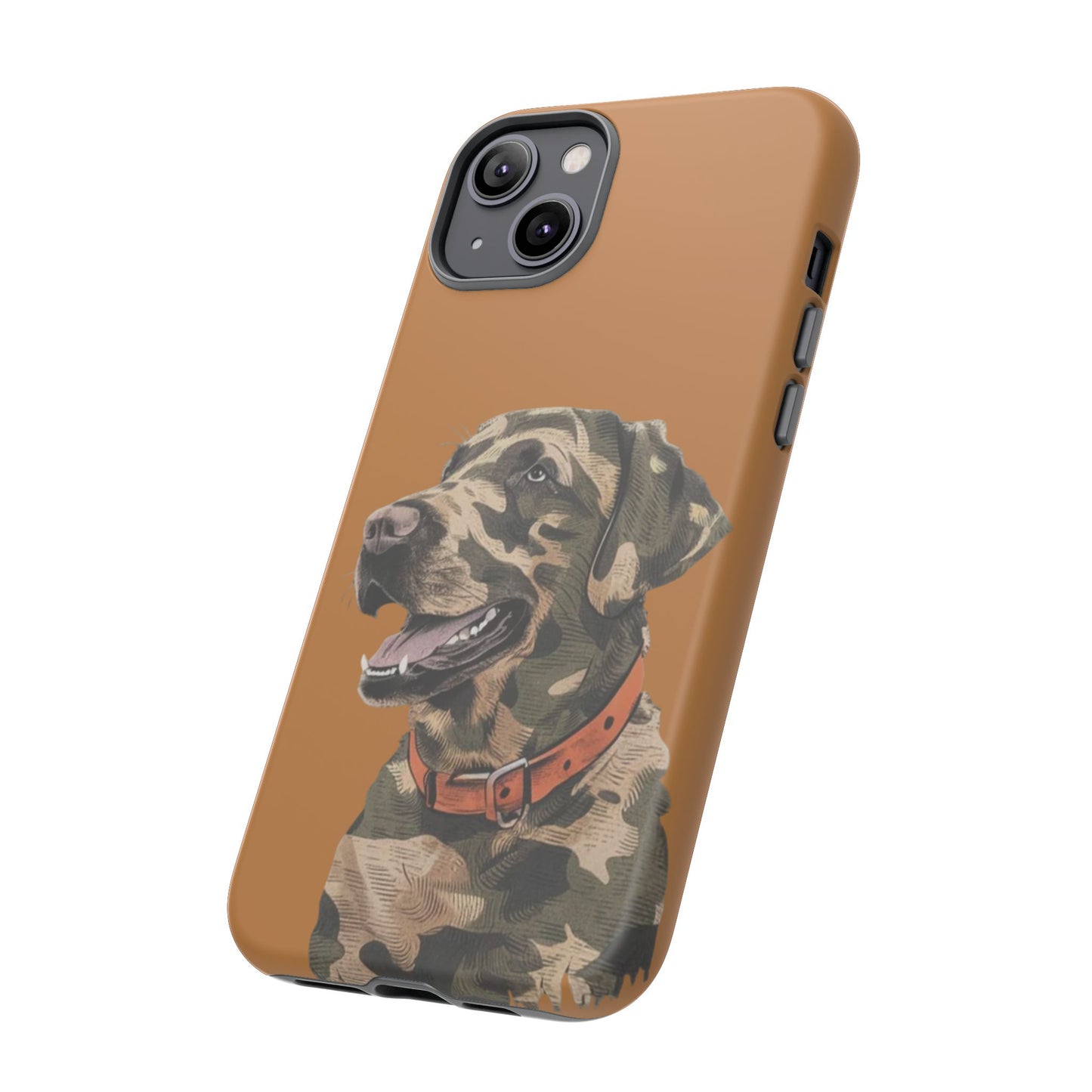 Camo Duck Dog custom design Tough Cases