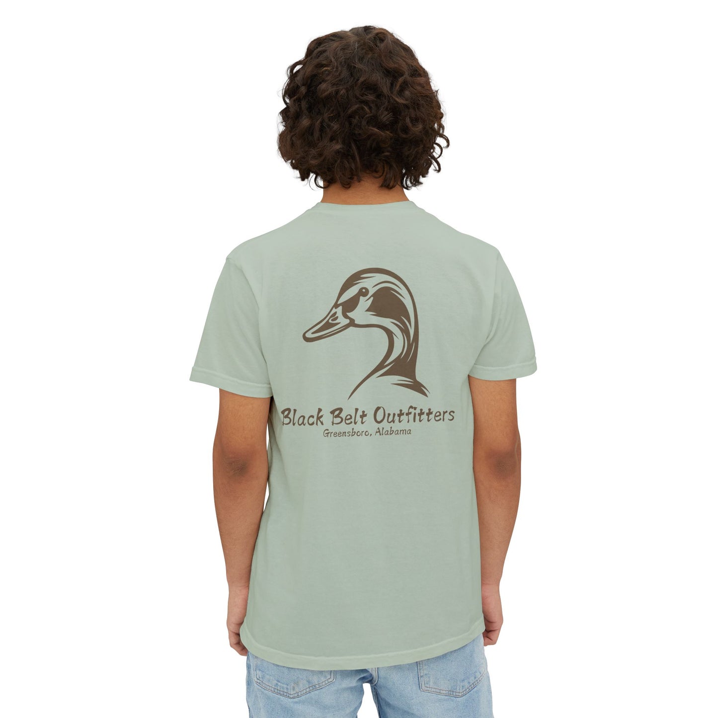 Black Belt Outfitters Duck Head - Unisex Heavy Cotton Pocket Tee