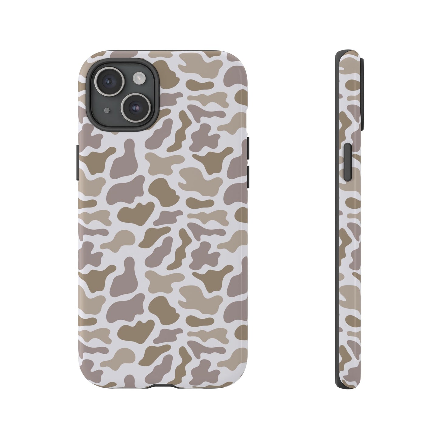 Grey Camo custom design Tough Cases