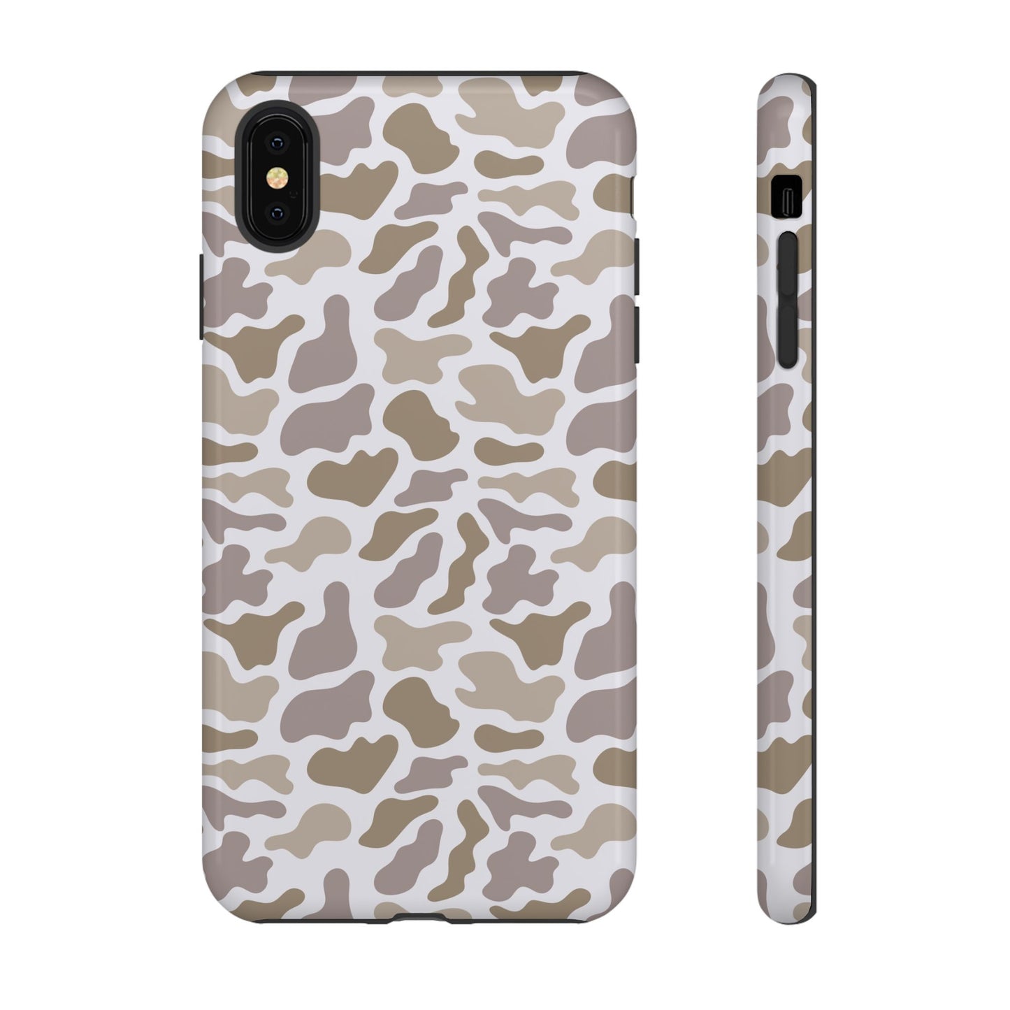 Grey Camo custom design Tough Cases
