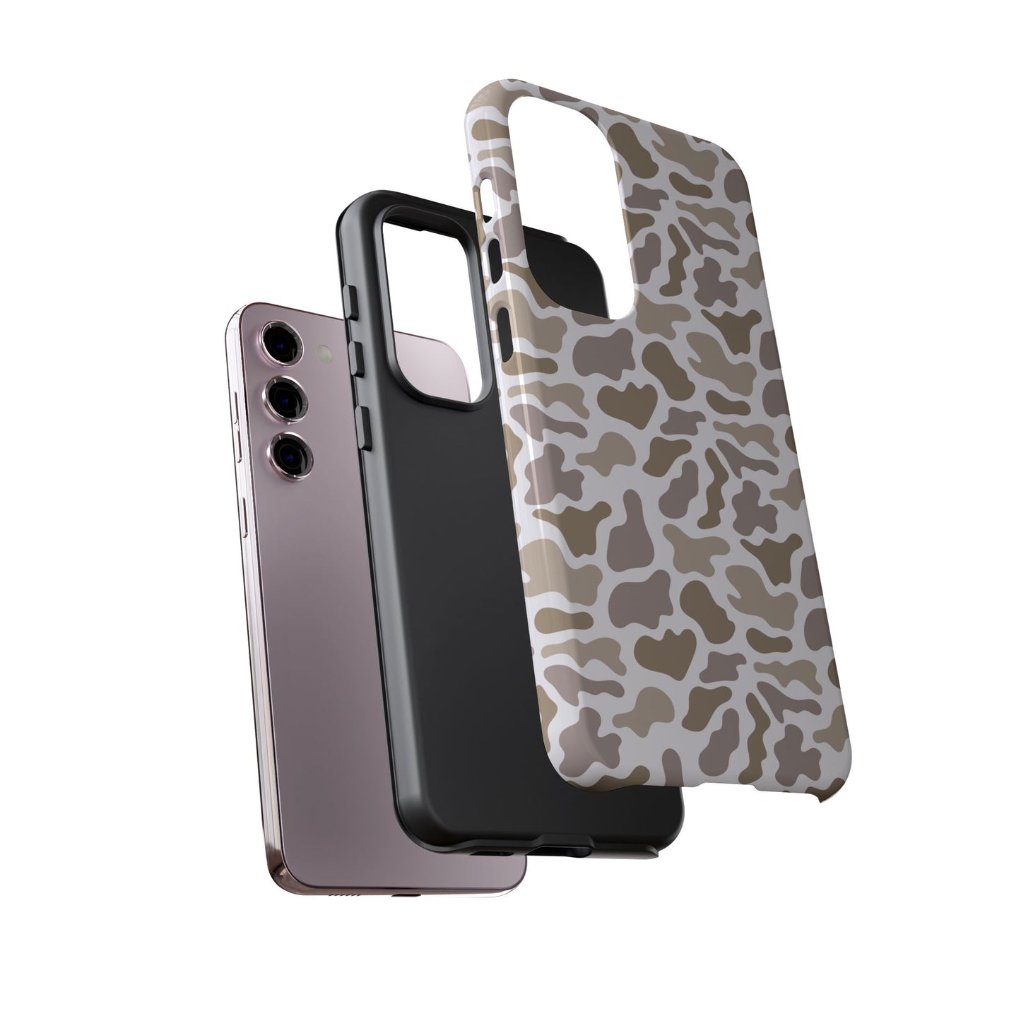 Grey Camo custom design Tough Cases