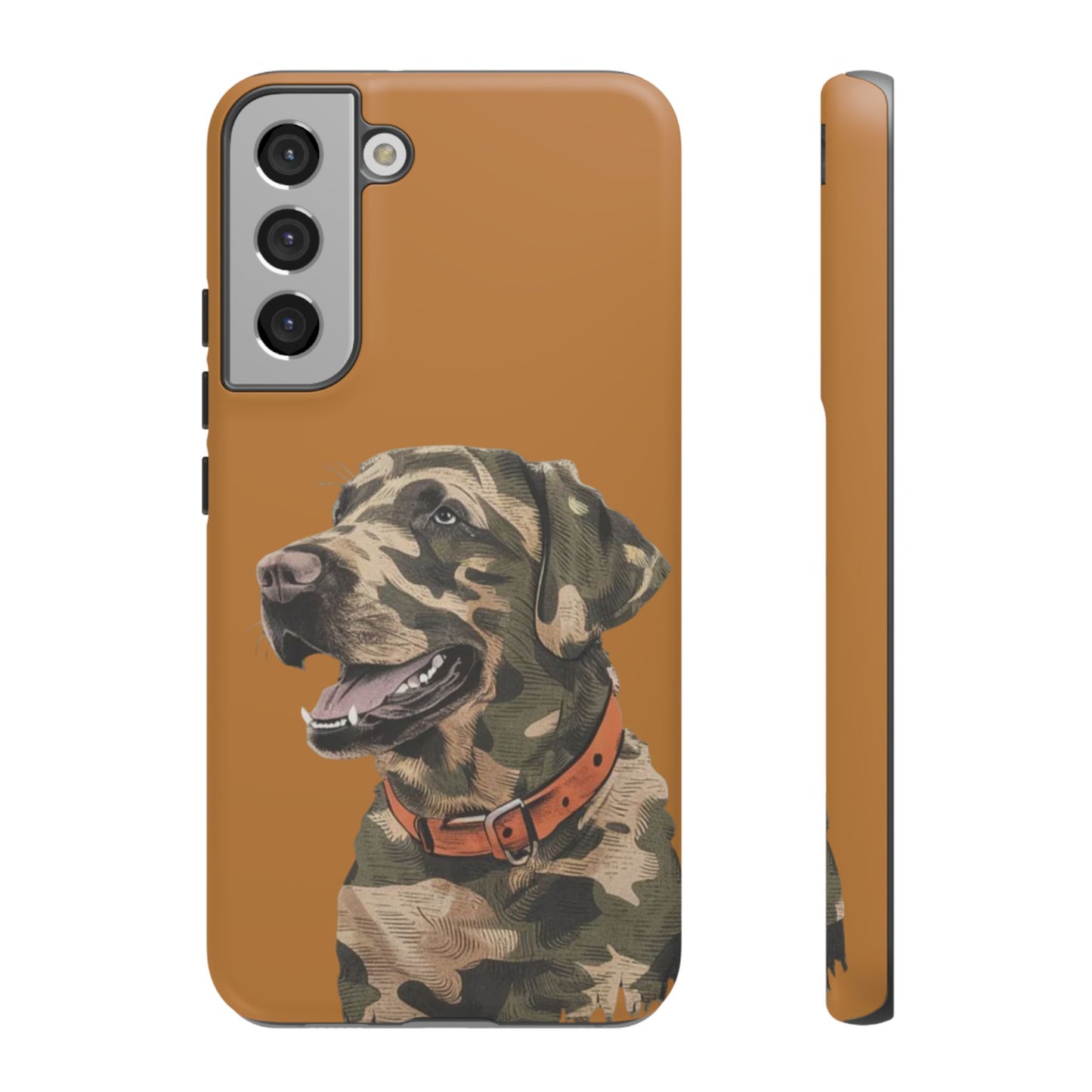 Camo Duck Dog custom design Tough Cases