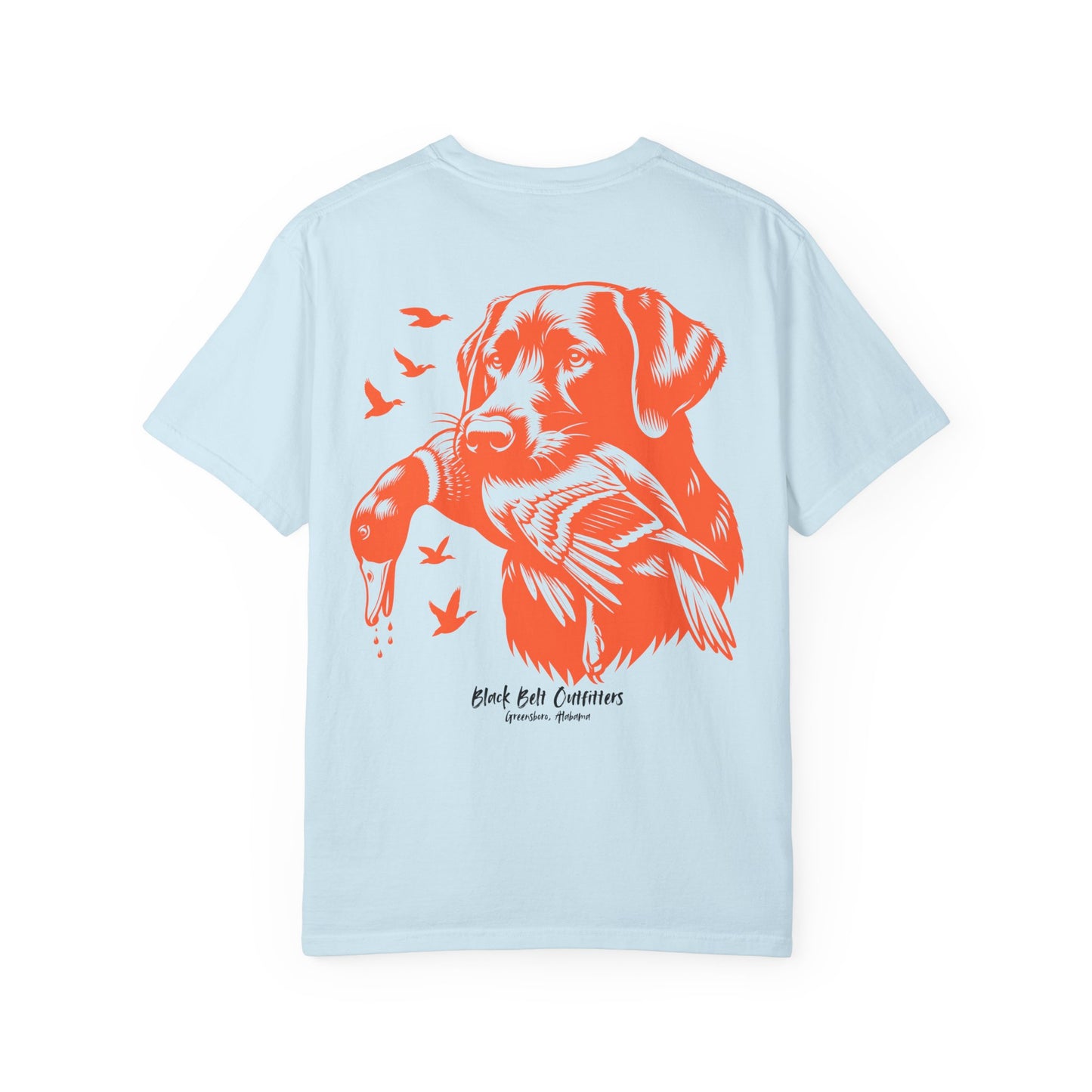 Orange Duck Dog Unisex T-Shirt, Perfect for Gifts, Father's Day, Golf Events, Casual Wear, Comfortable Tee