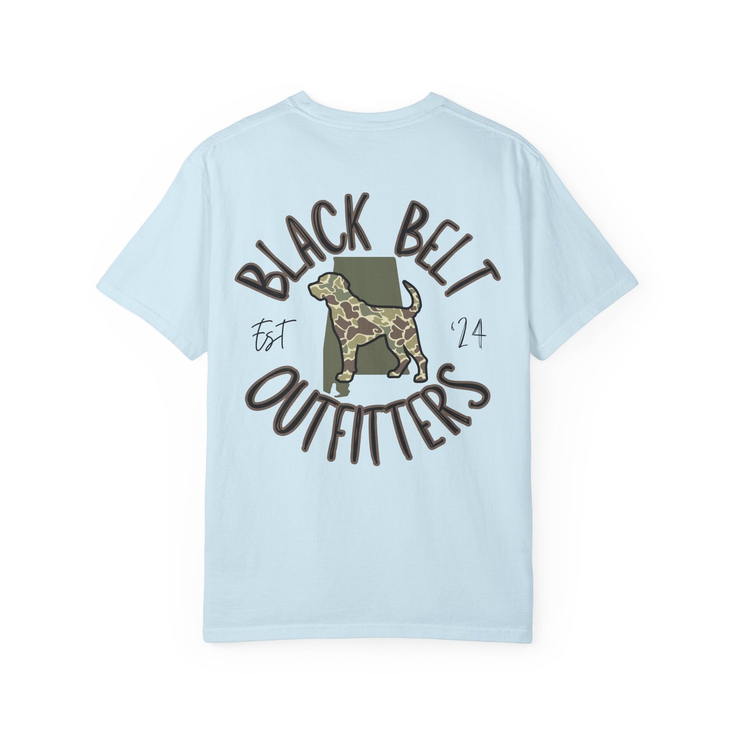 Black Belt Outfitters Logo Unisex T-Shirt, Perfect for Gifts, Father's Day, Golf Events, Casual Wear, Comfortable Tee