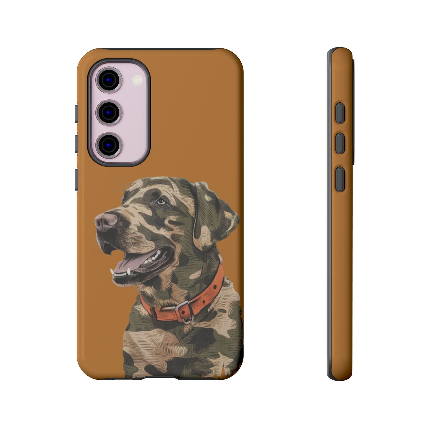 Camo Duck Dog custom design Tough Cases