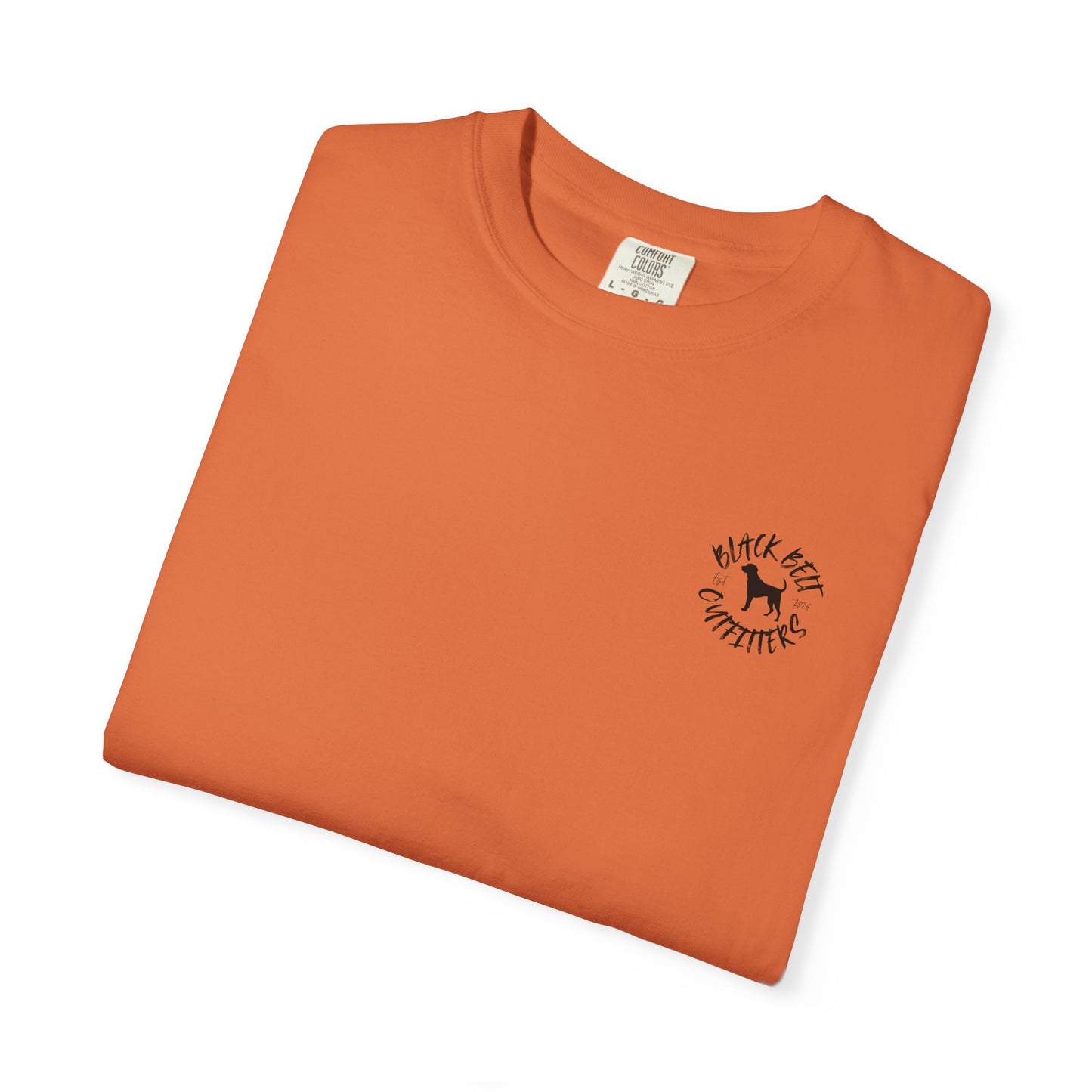 Old School Camo Flying Duck Unisex Garment-Dyed Pocket T-Shirt