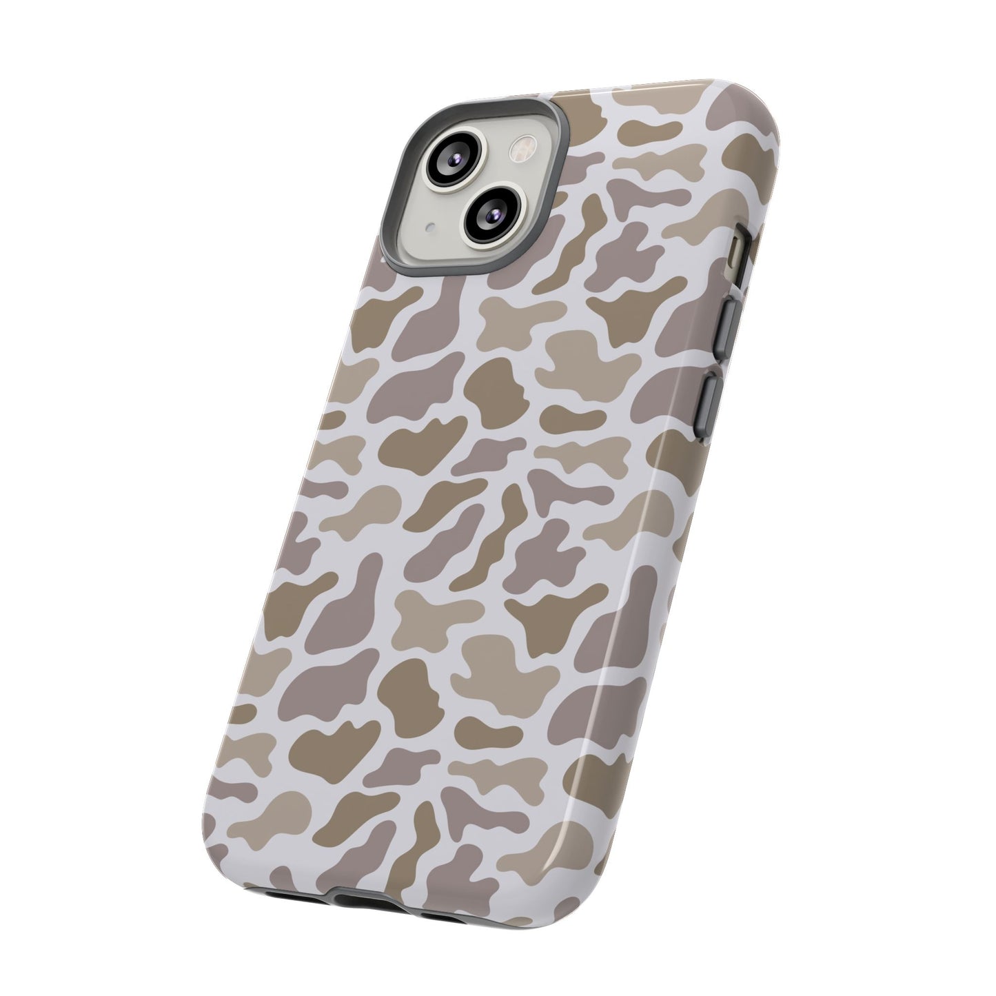 Grey Camo custom design Tough Cases