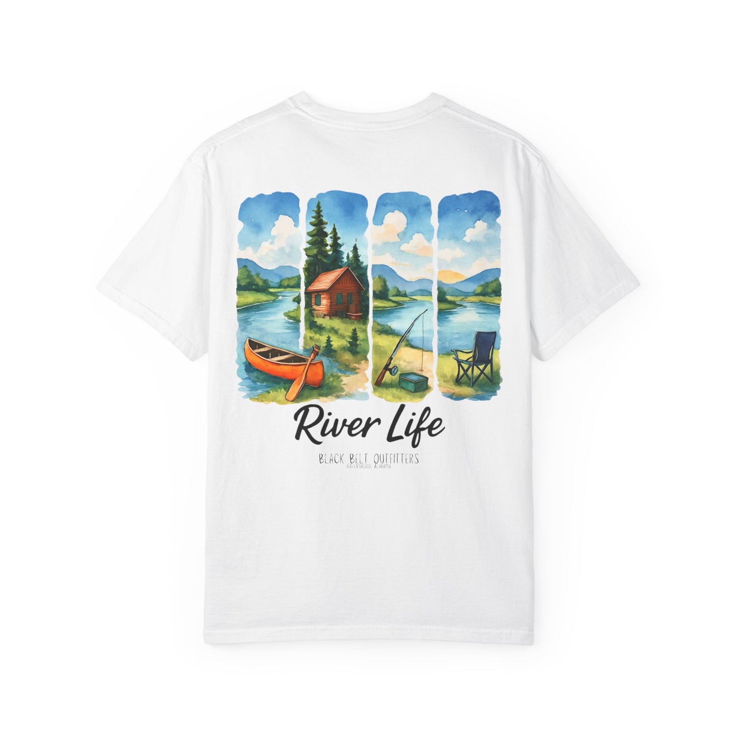 River Life Unisex T-Shirt - Outdoor Adventure Tee for Nature Lovers