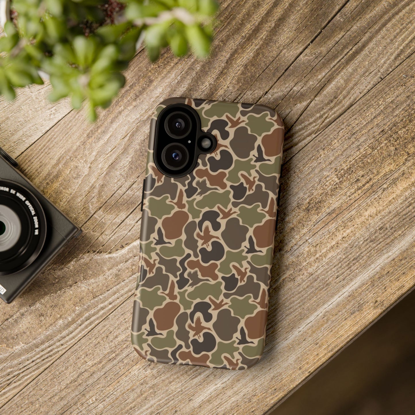 Duck Camo custom design Tough Cases
