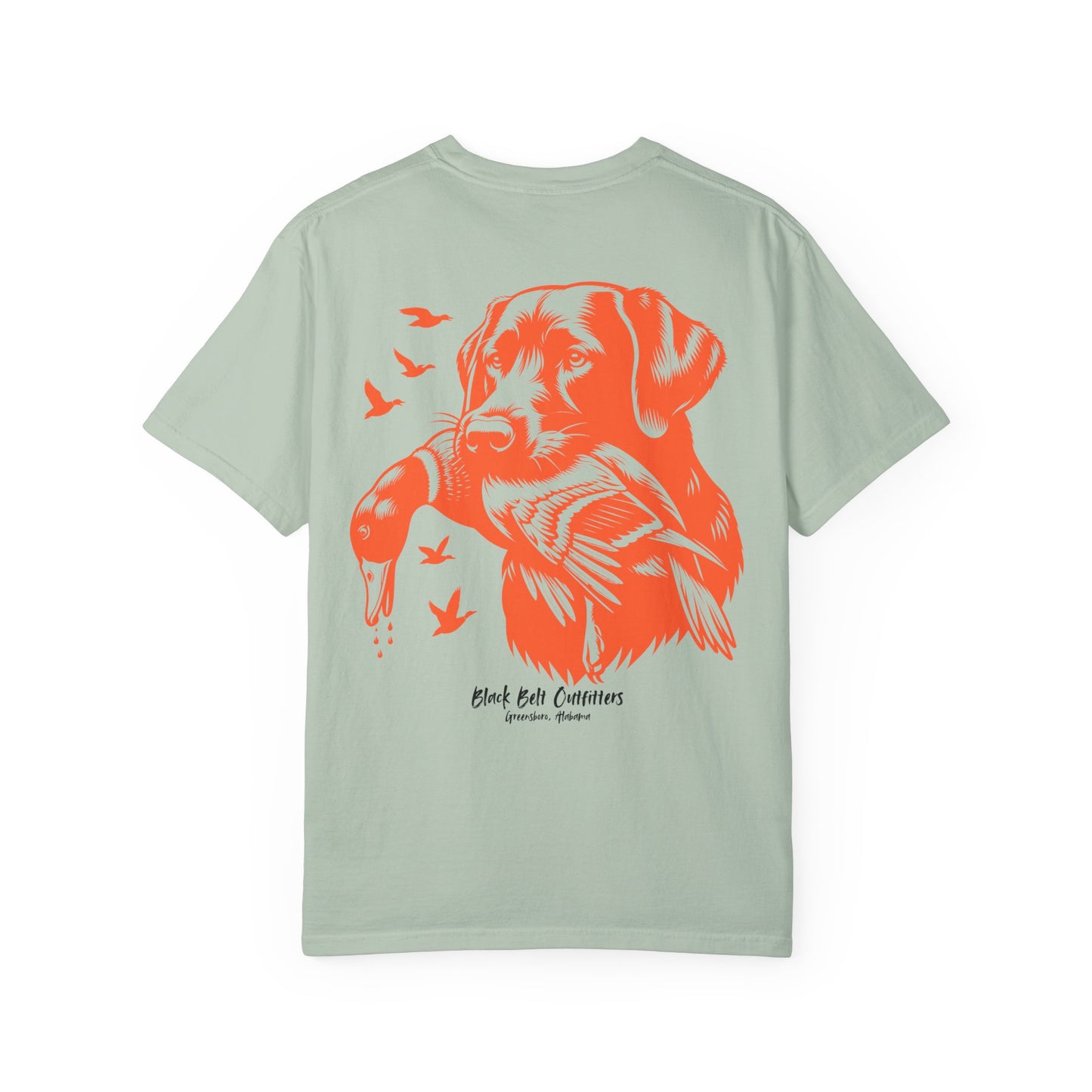 Orange Duck Dog Unisex T-Shirt, Perfect for Gifts, Father's Day, Golf Events, Casual Wear, Comfortable Tee