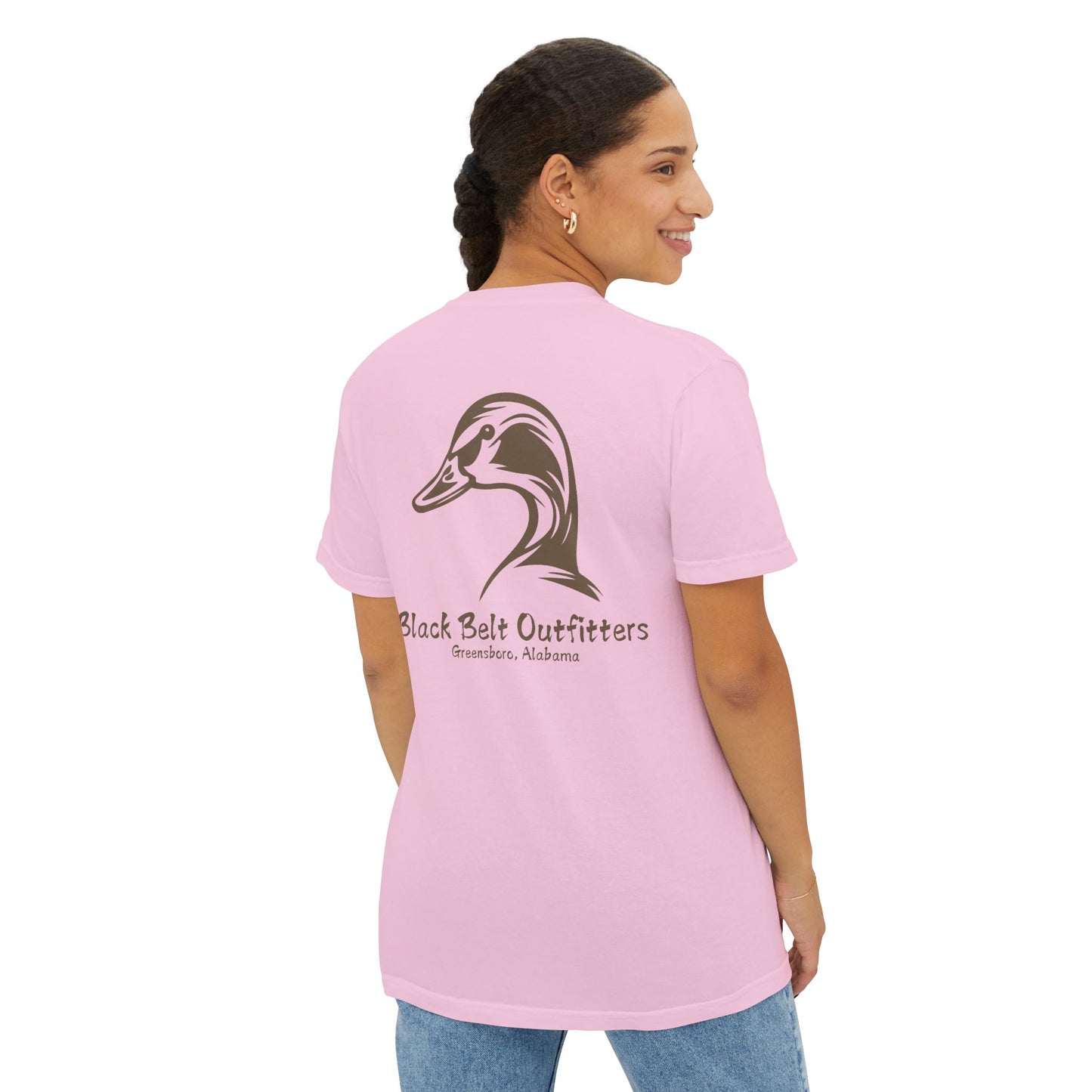 Black Belt Outfitters Duck Head - Unisex Heavy Cotton Pocket Tee