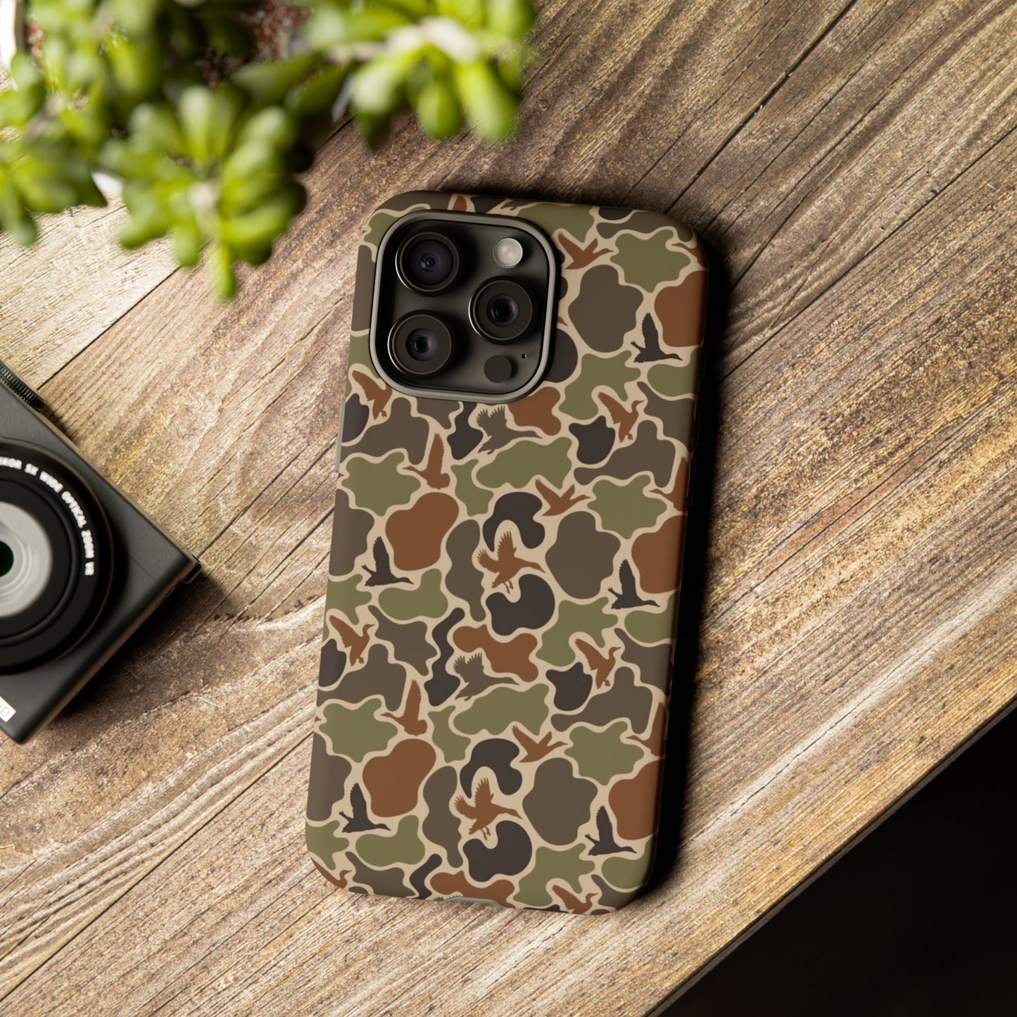 Duck Camo custom design Tough Cases