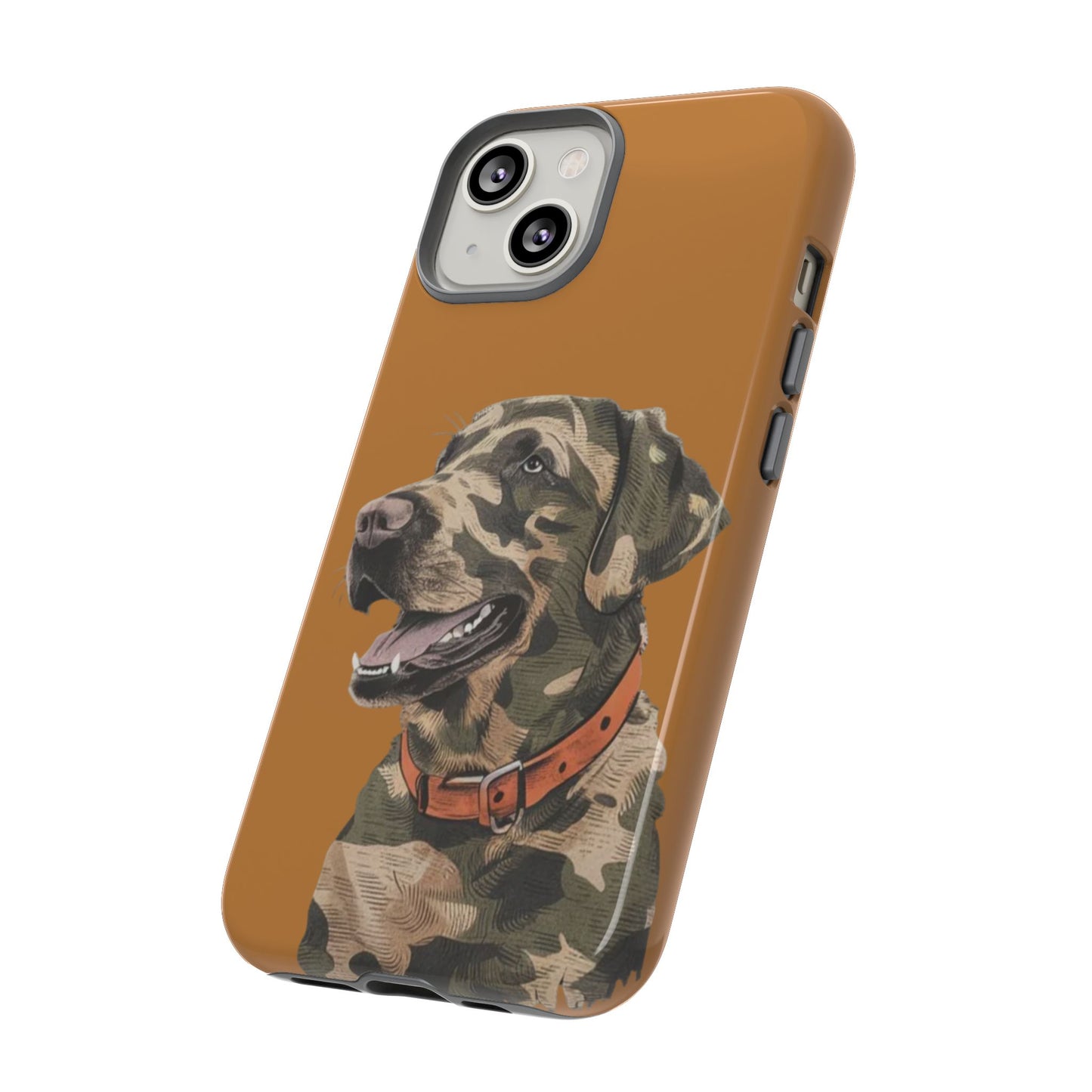 Camo Duck Dog custom design Tough Cases