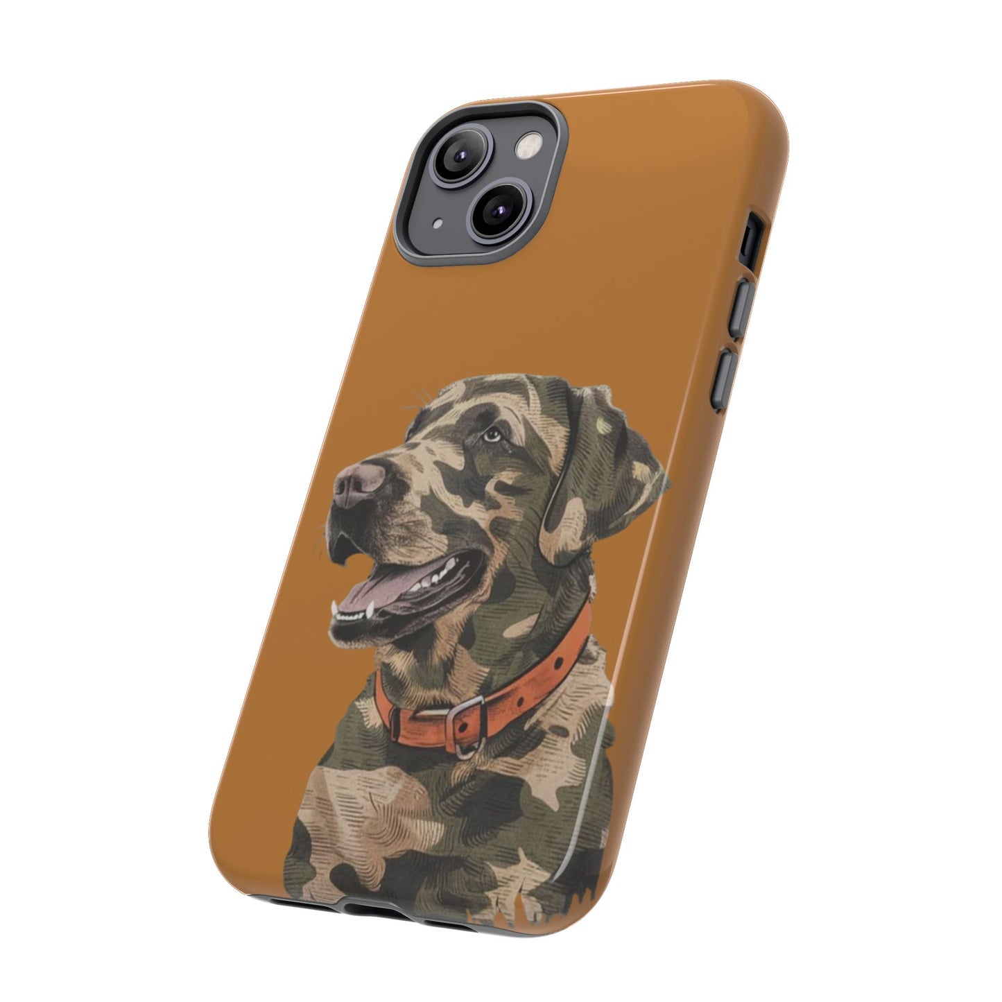 Camo Duck Dog custom design Tough Cases