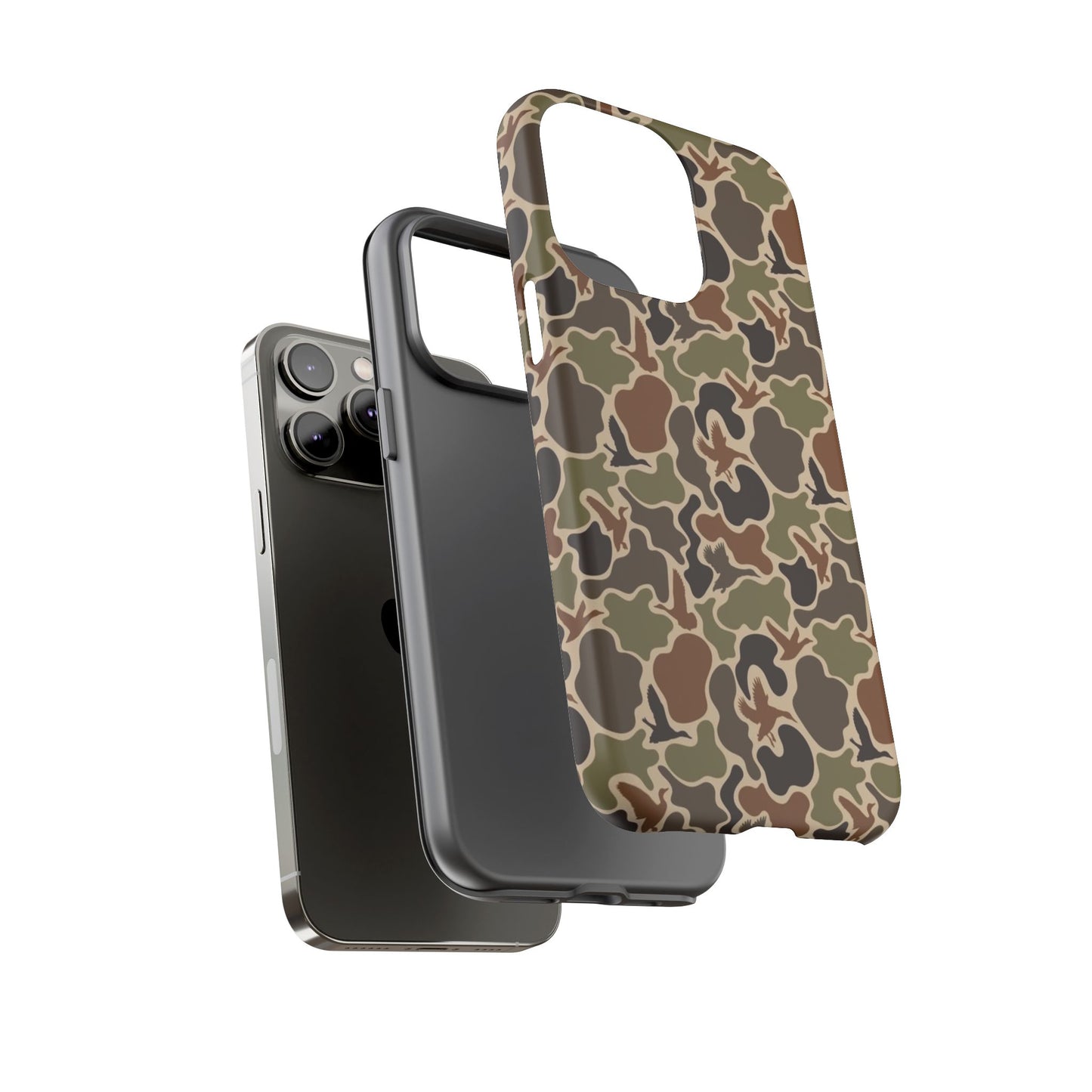 Duck Camo custom design Tough Cases