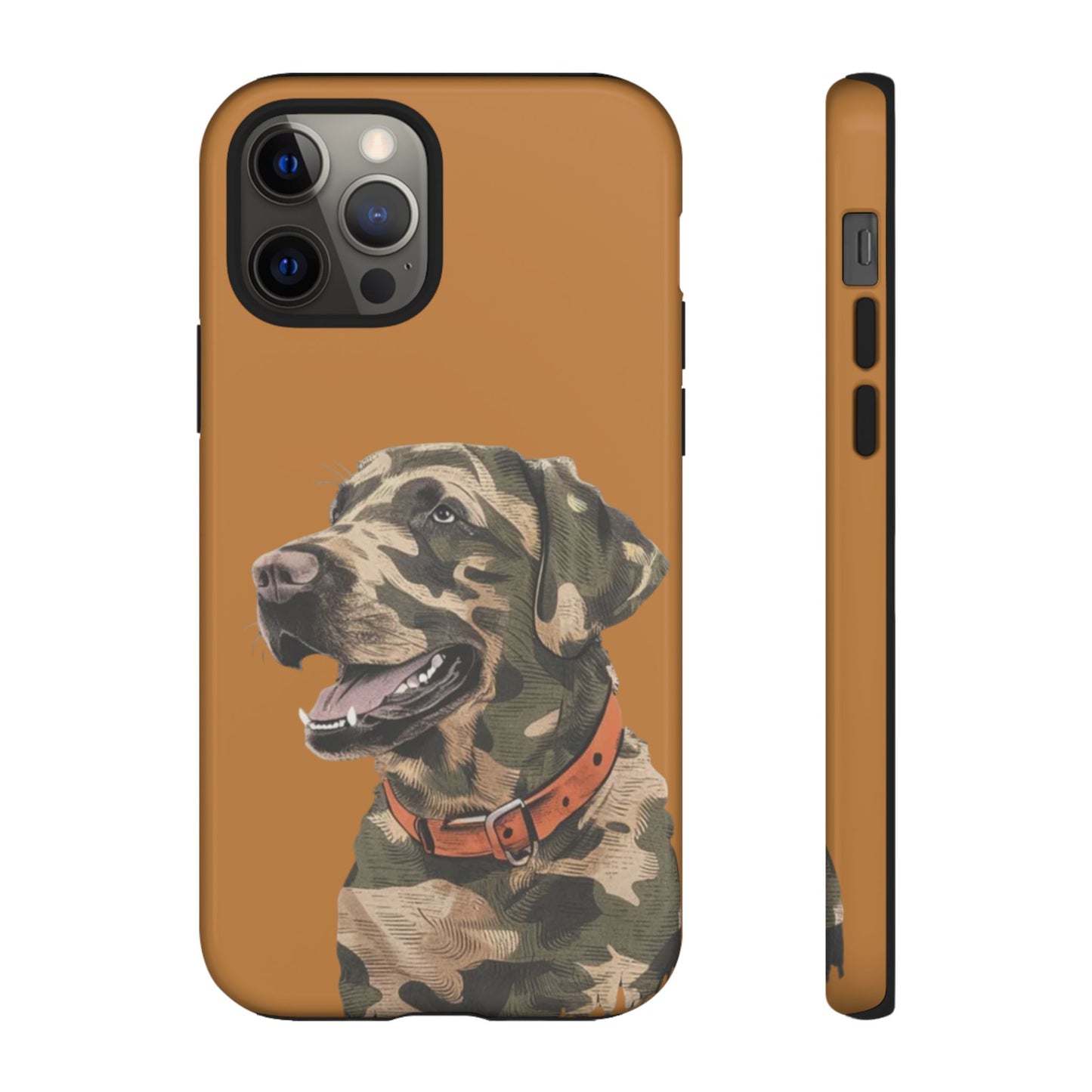 Camo Duck Dog custom design Tough Cases