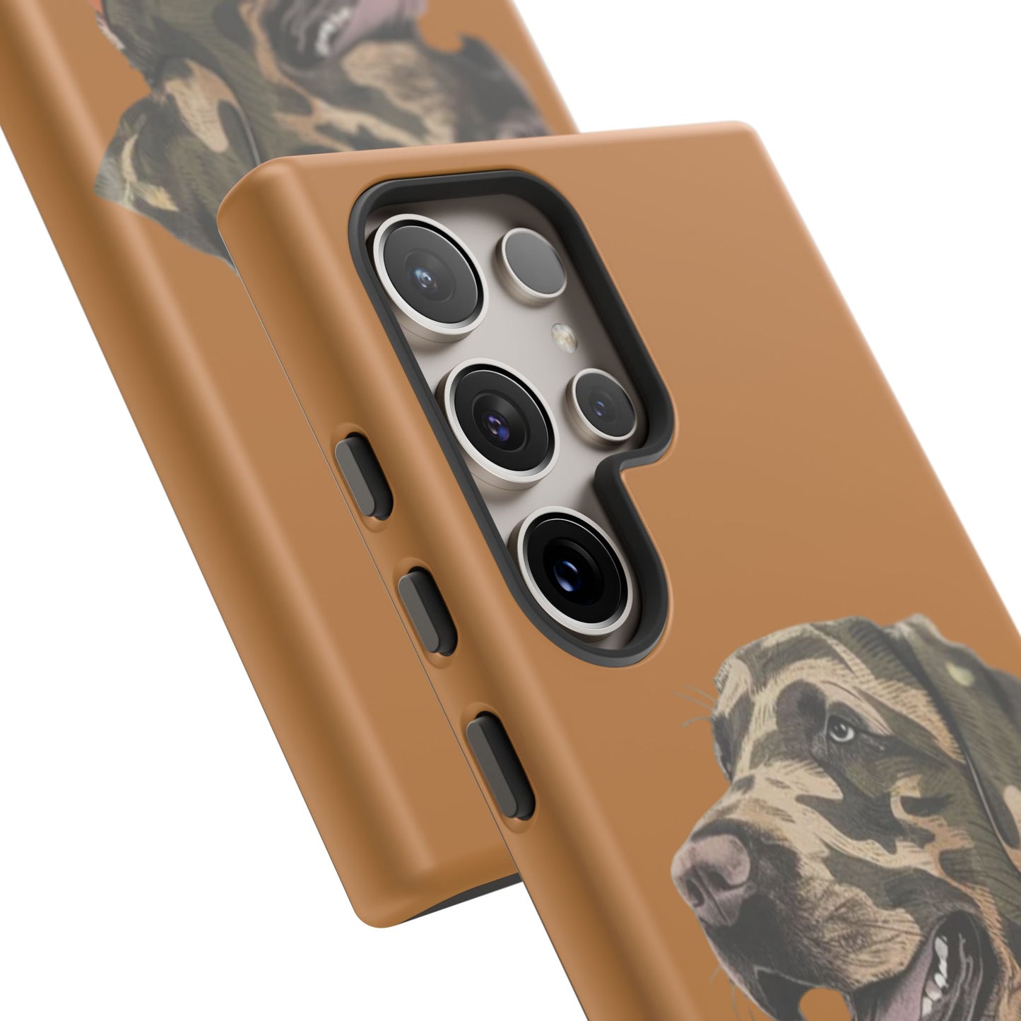 Camo Duck Dog custom design Tough Cases
