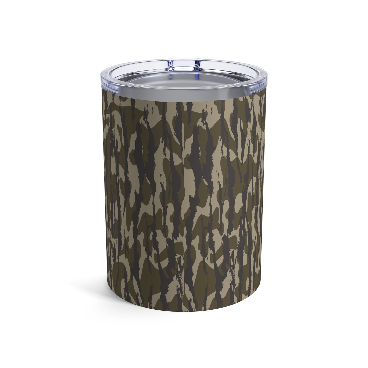 Bottomland Camo Tumbler 10oz - Adventure Ready, Outdoor Enthusiast Gift, Camping, Hunting, Military Style, Travel Mug