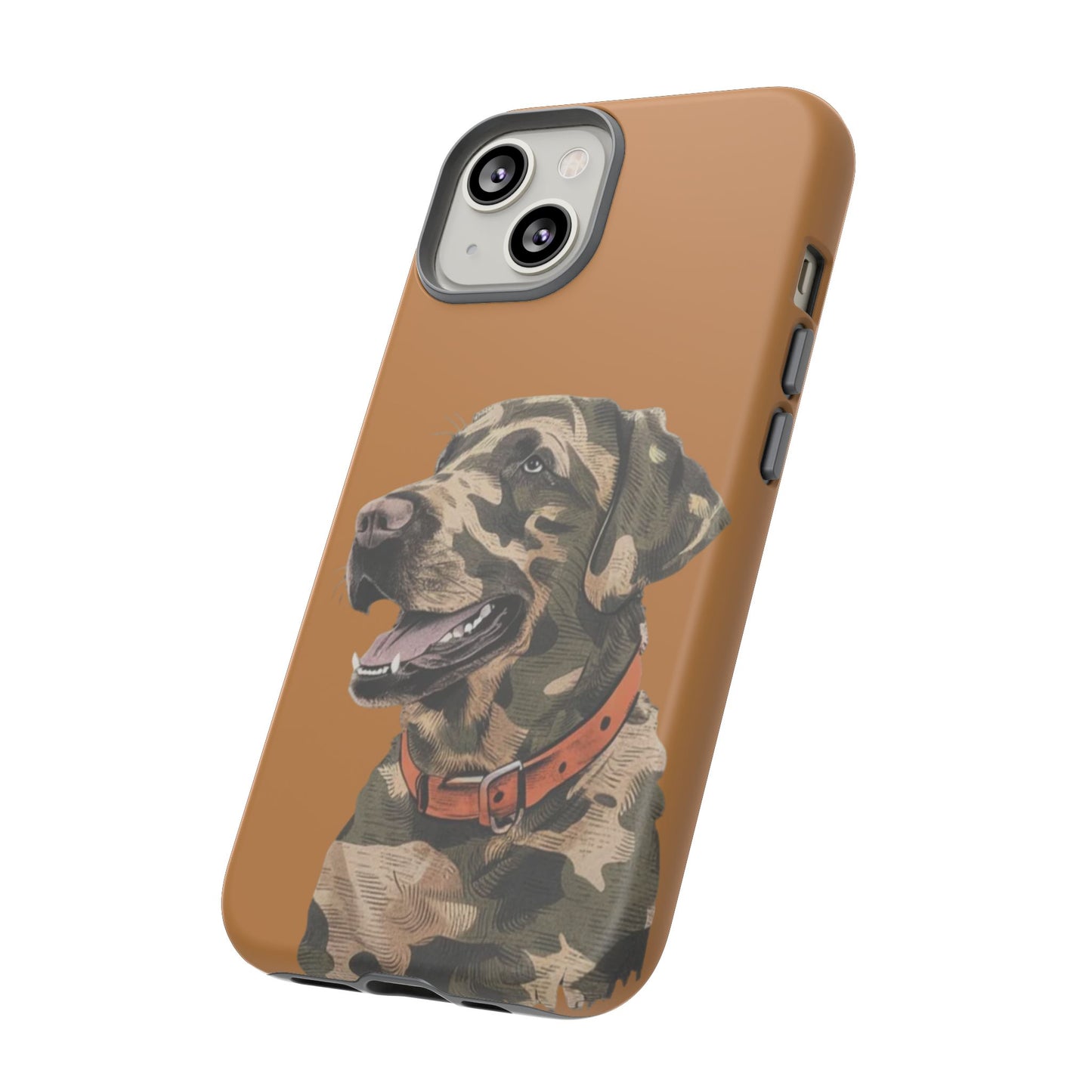 Camo Duck Dog custom design Tough Cases