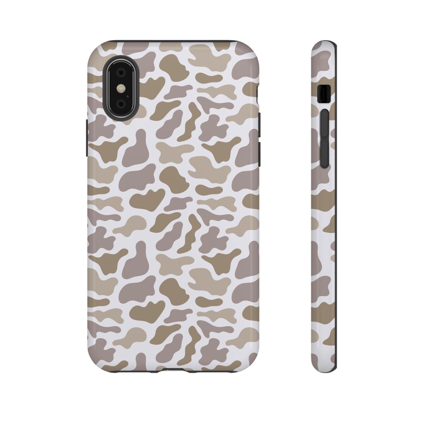 Grey Camo custom design Tough Cases