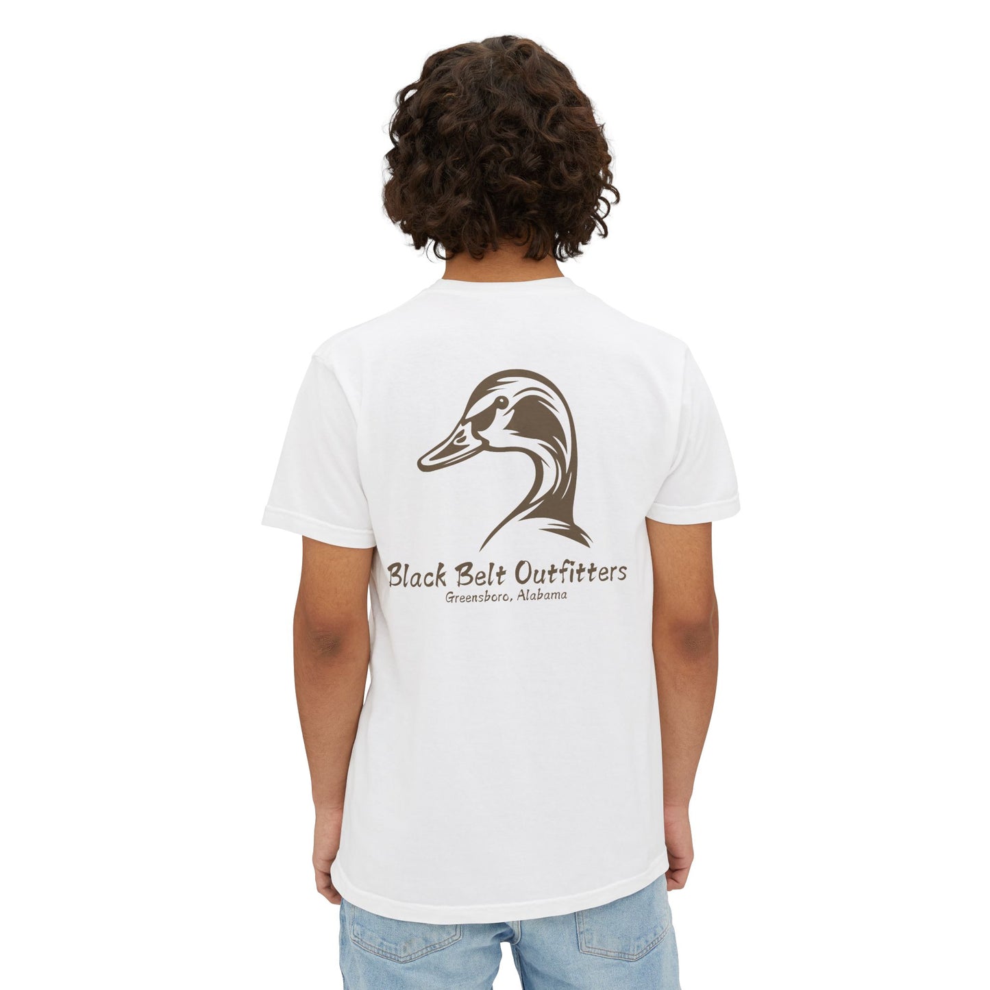 Black Belt Outfitters Duck Head - Unisex Heavy Cotton Pocket Tee