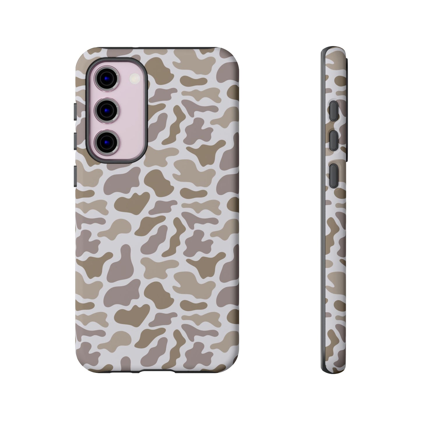 Grey Camo custom design Tough Cases