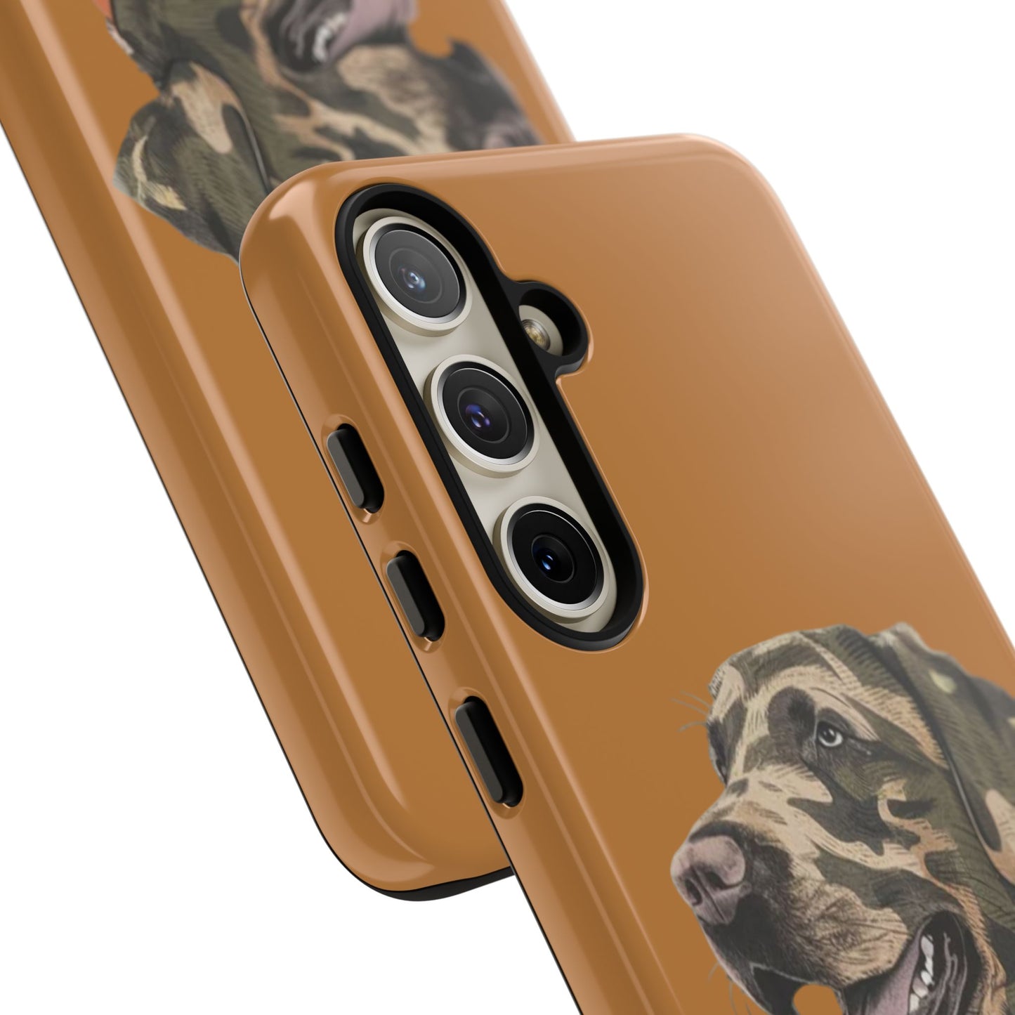Camo Duck Dog custom design Tough Cases