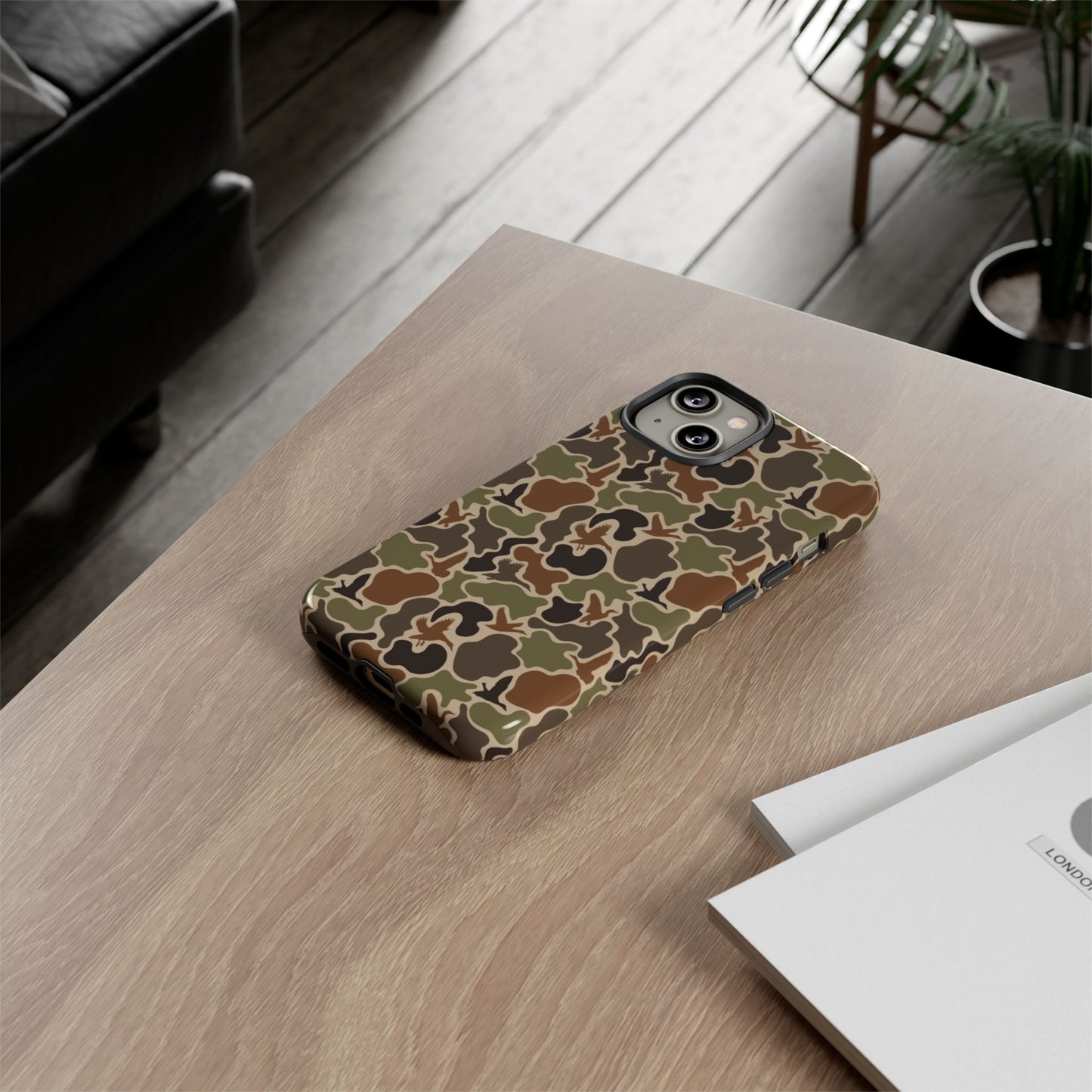 Duck Camo custom design Tough Cases