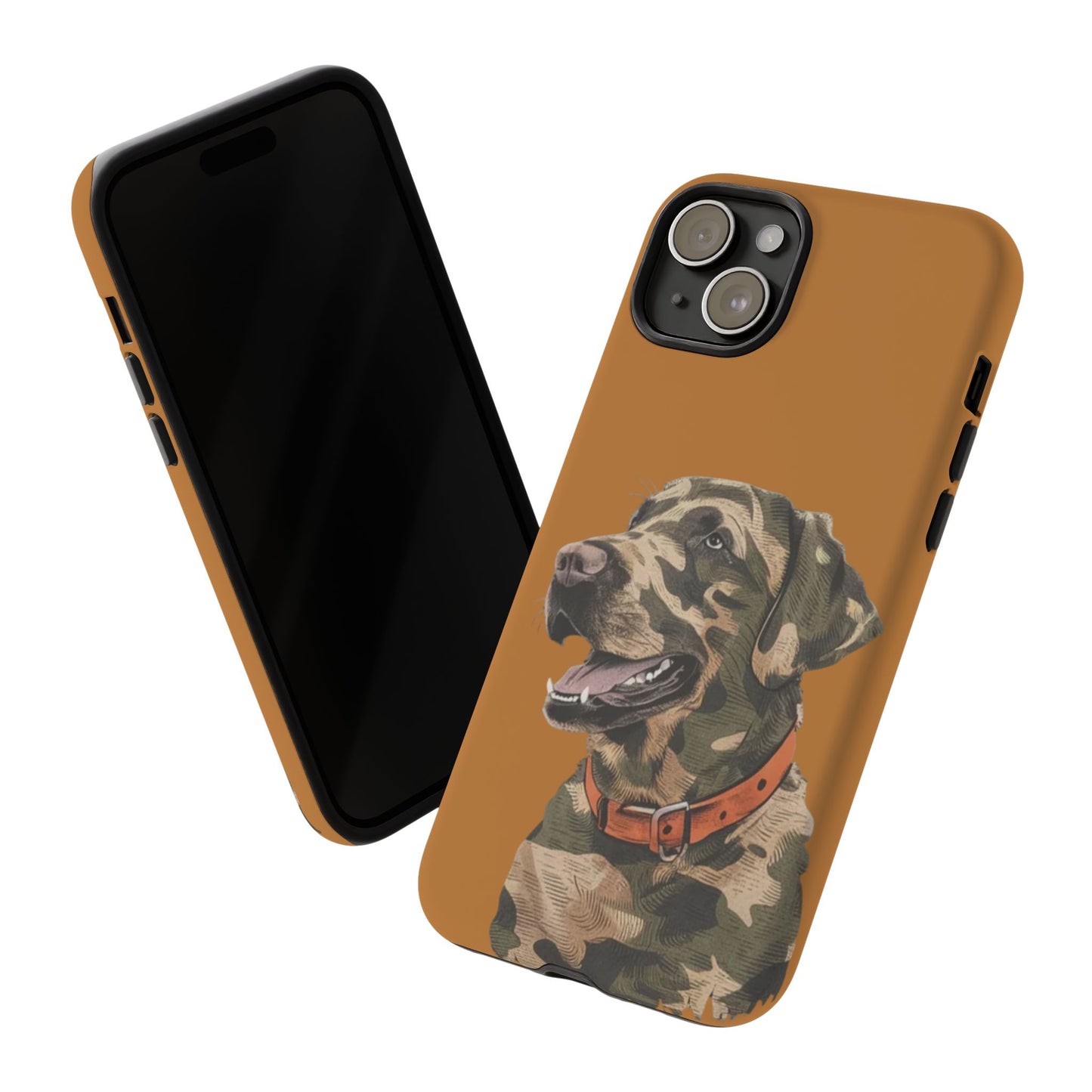 Camo Duck Dog custom design Tough Cases