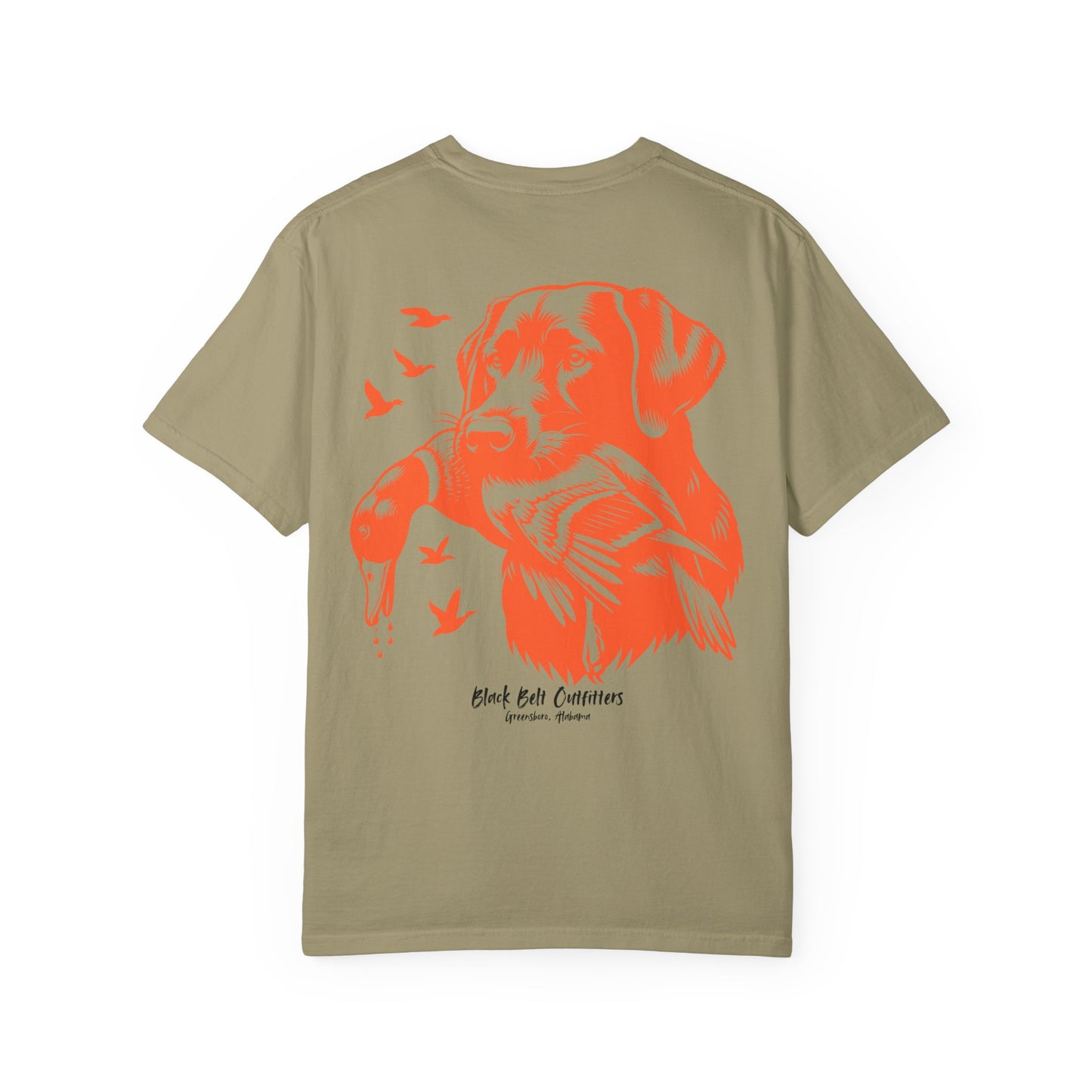 Orange Duck Dog Unisex T-Shirt, Perfect for Gifts, Father's Day, Golf Events, Casual Wear, Comfortable Tee