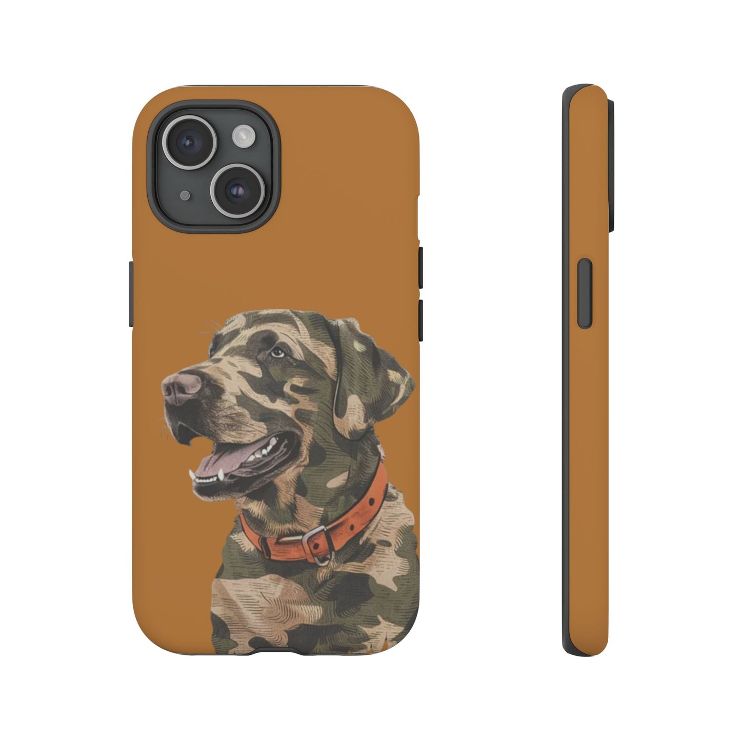 Camo Duck Dog custom design Tough Cases