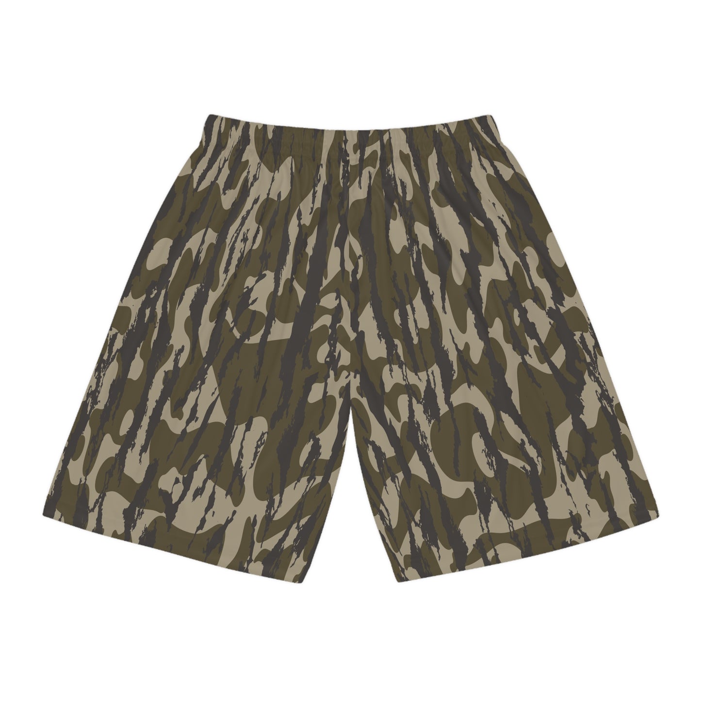 Bottomland Camo Basketball Shorts, Activewear for Sports, Casual Training Gear, Summer Style, Gift for Athletes
