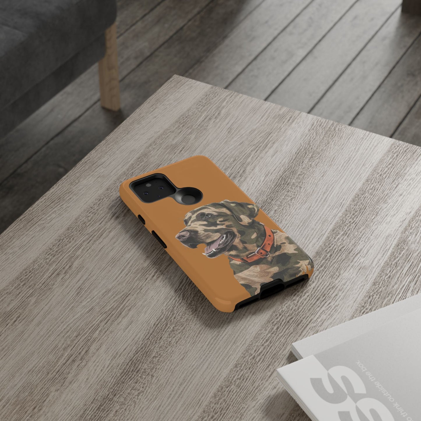Camo Duck Dog custom design Tough Cases