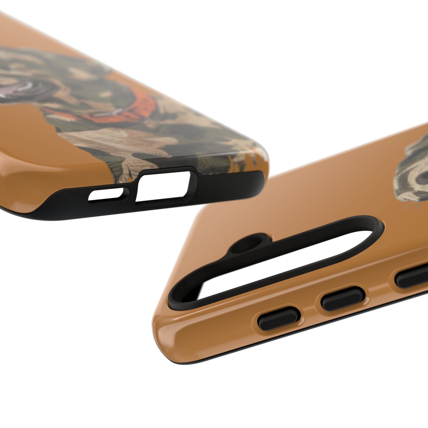 Camo Duck Dog custom design Tough Cases
