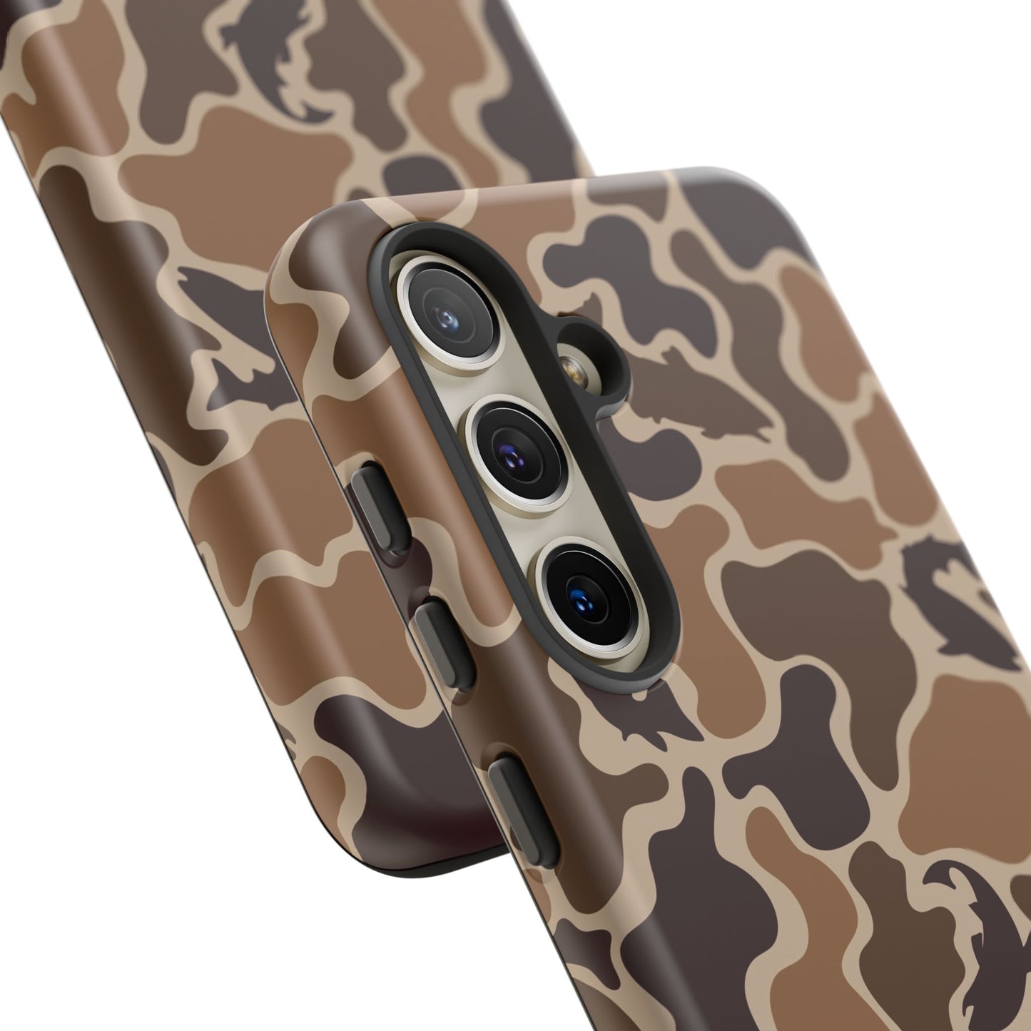 Brown Shark Camo design Tough Cases
