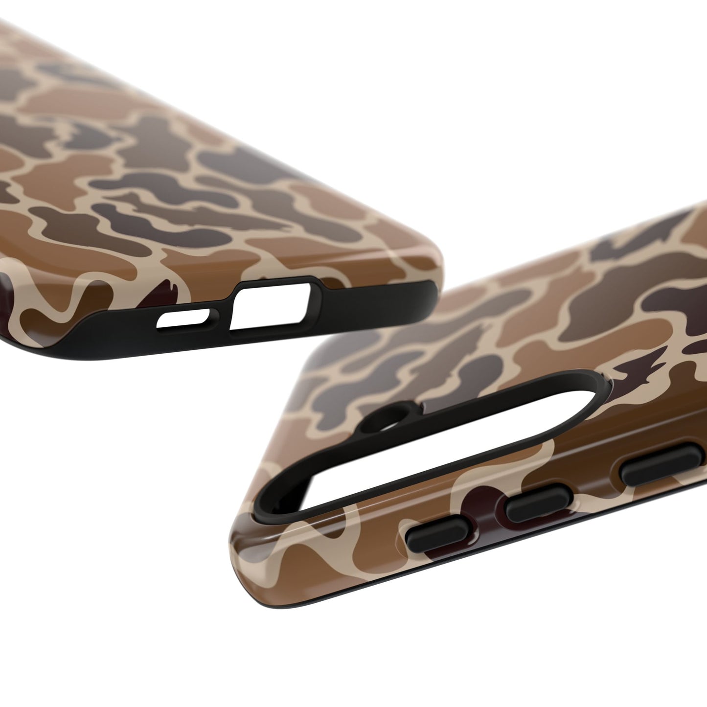 Brown Shark Camo design Tough Cases