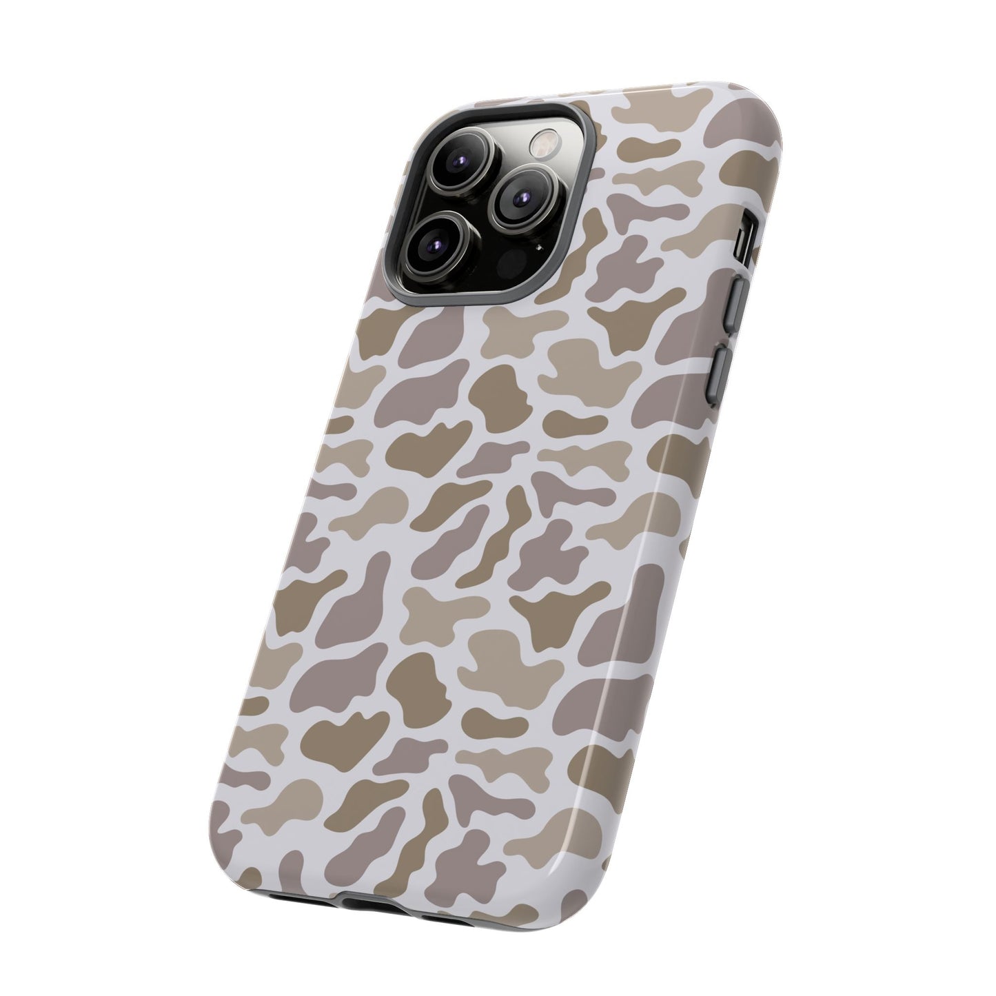 Grey Camo custom design Tough Cases