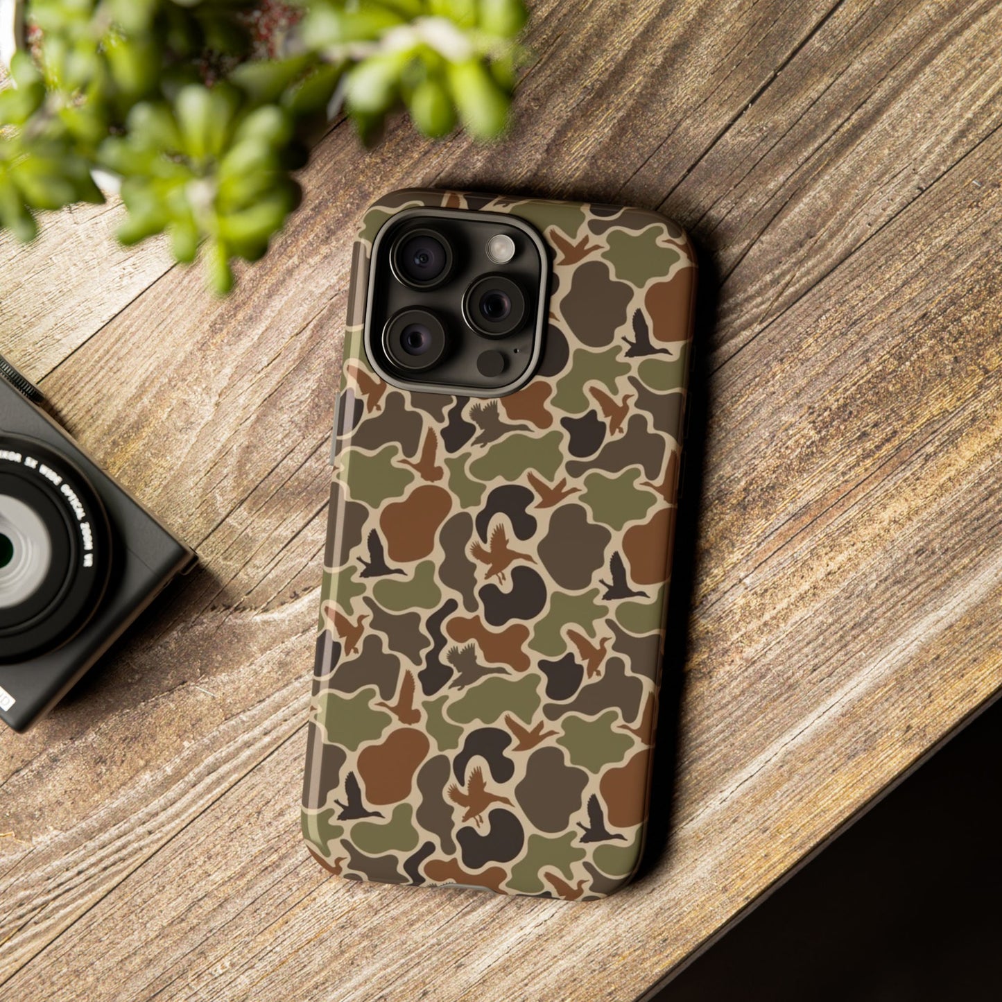 Duck Camo custom design Tough Cases