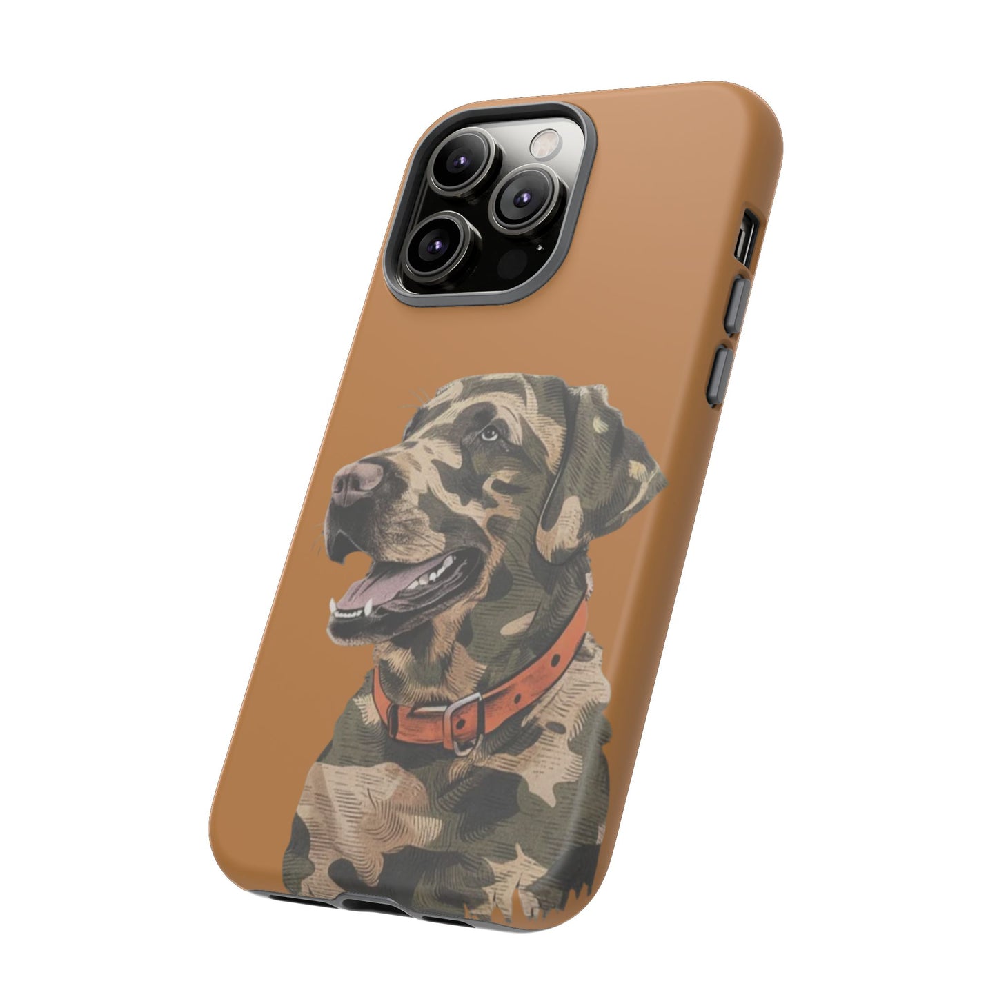 Camo Duck Dog custom design Tough Cases