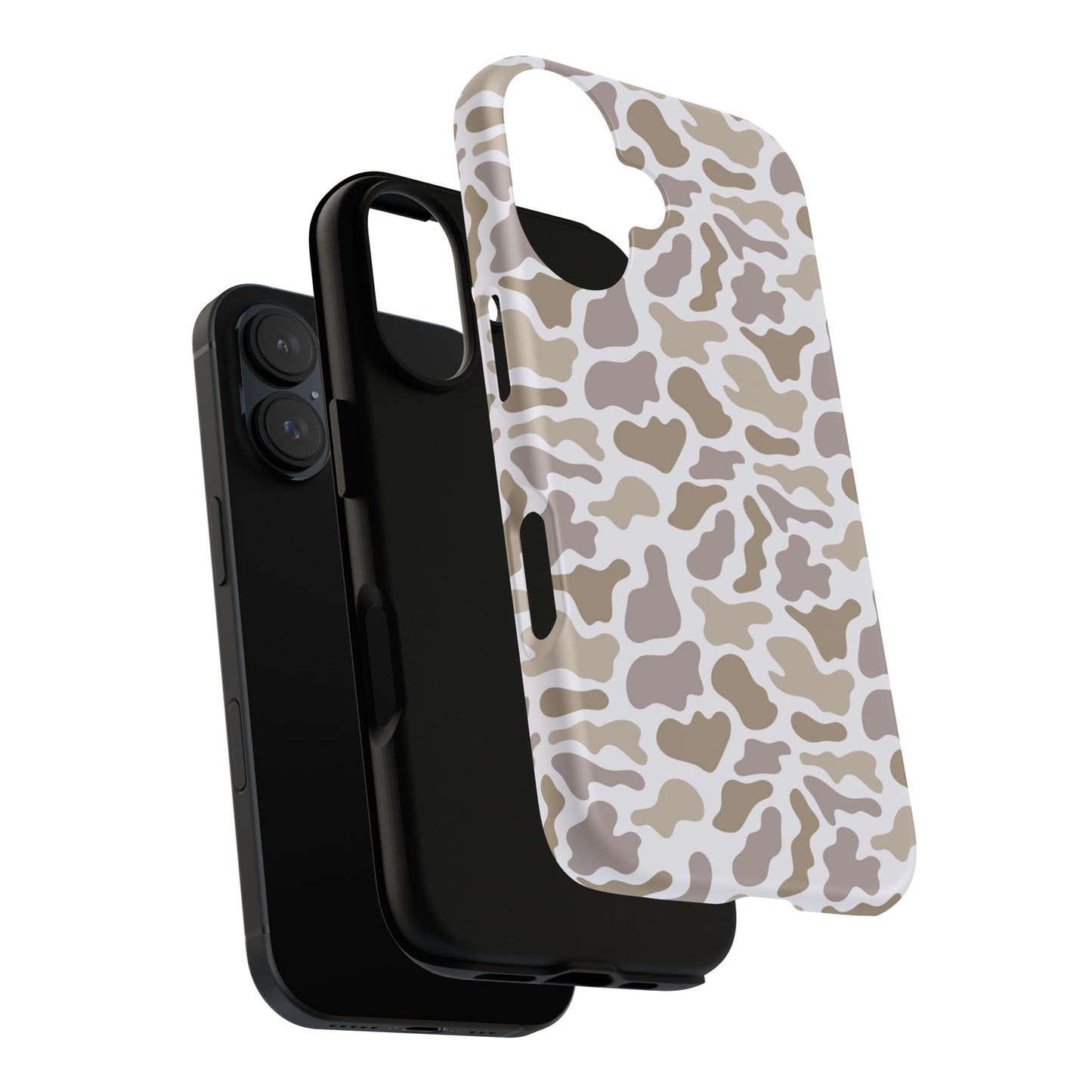Grey Camo custom design Tough Cases