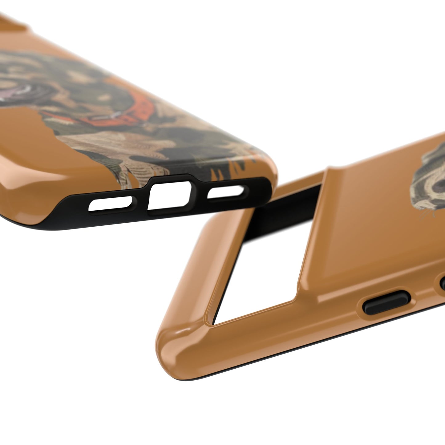 Camo Duck Dog custom design Tough Cases