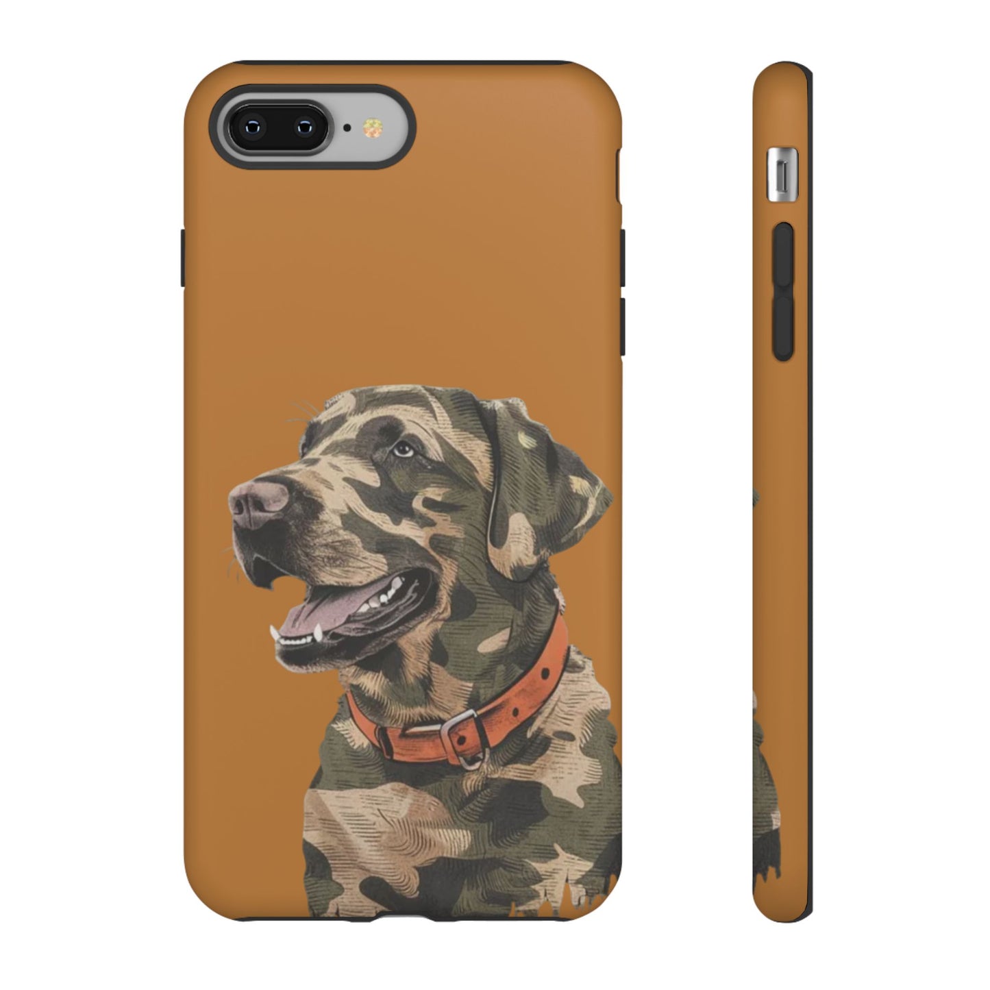 Camo Duck Dog custom design Tough Cases