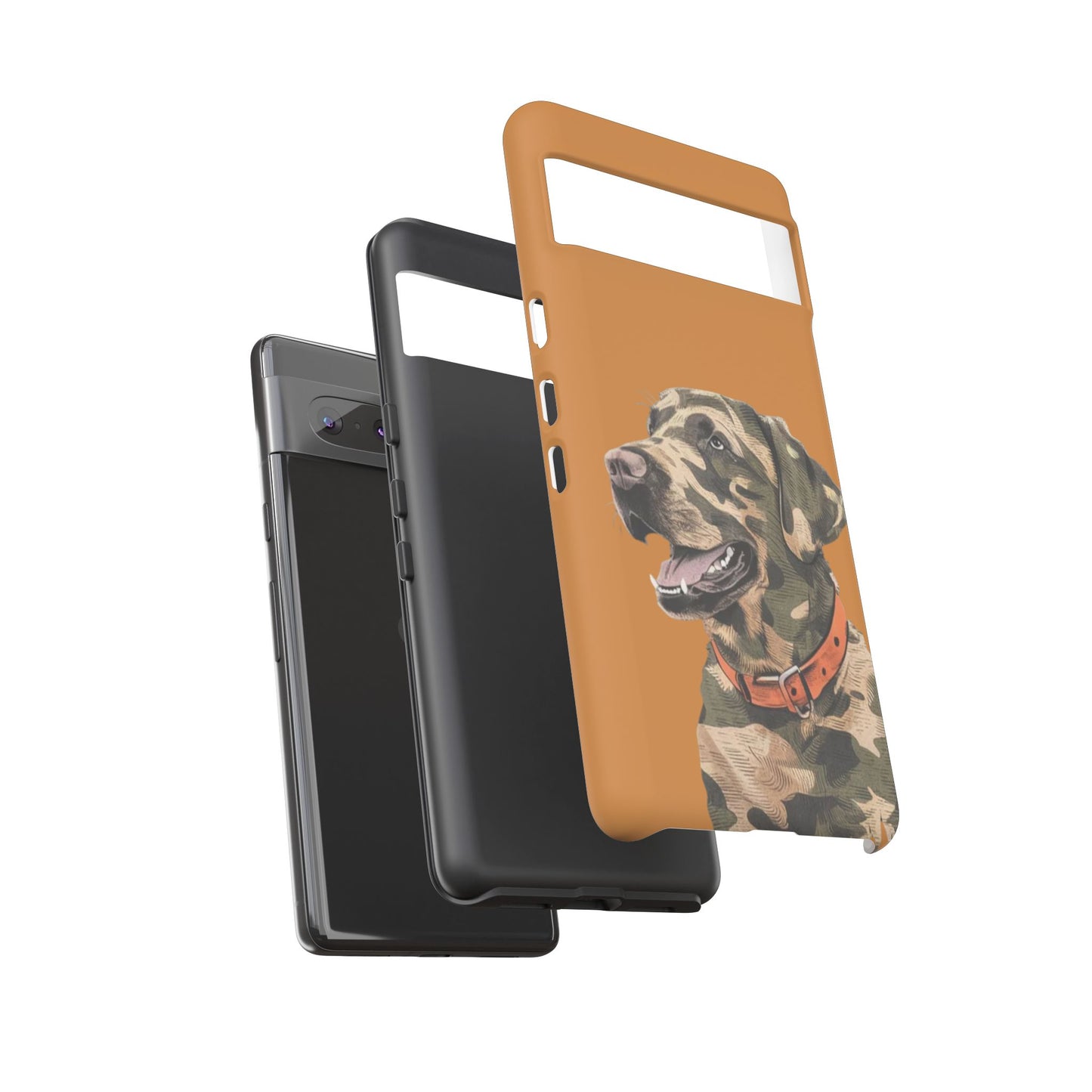 Camo Duck Dog custom design Tough Cases