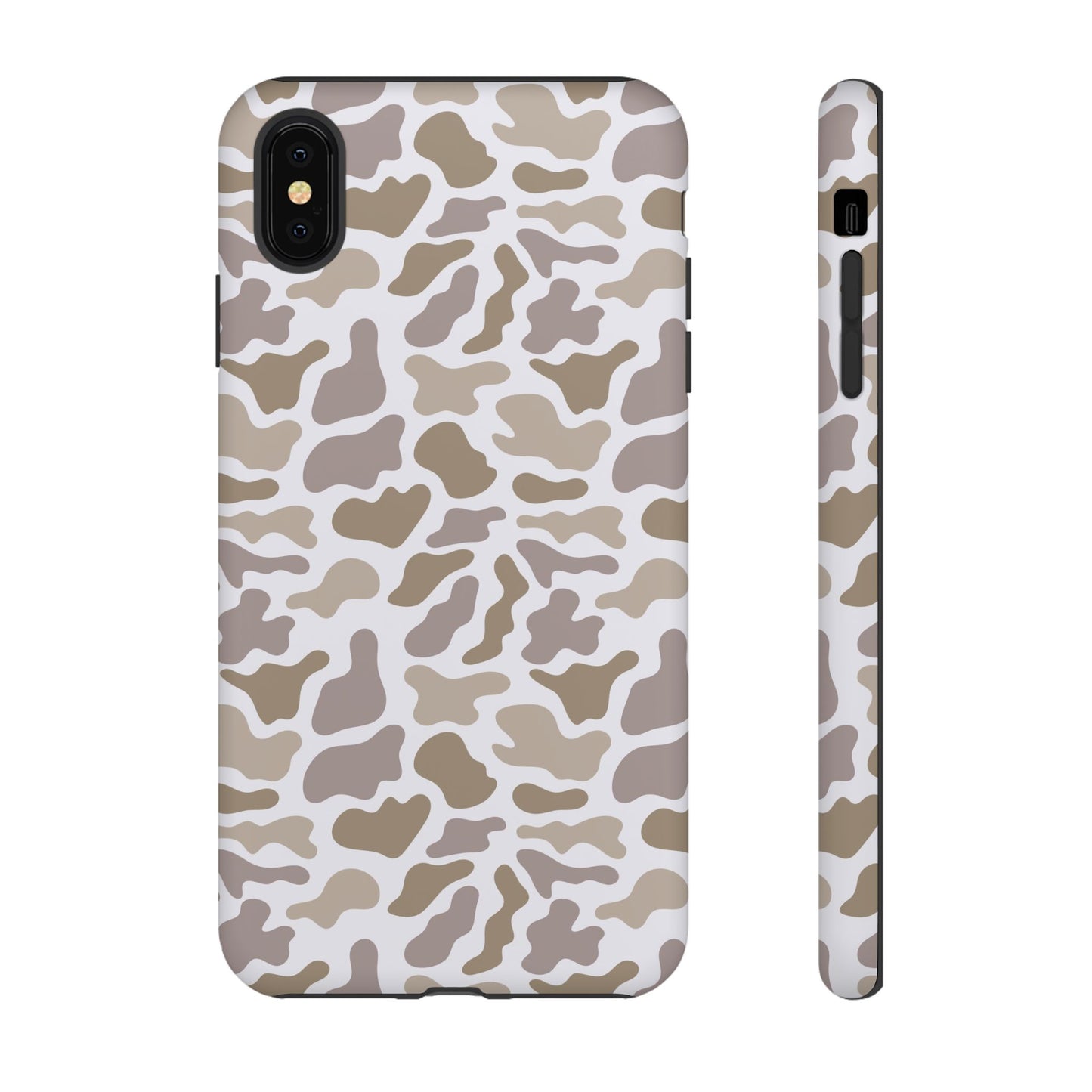 Grey Camo custom design Tough Cases