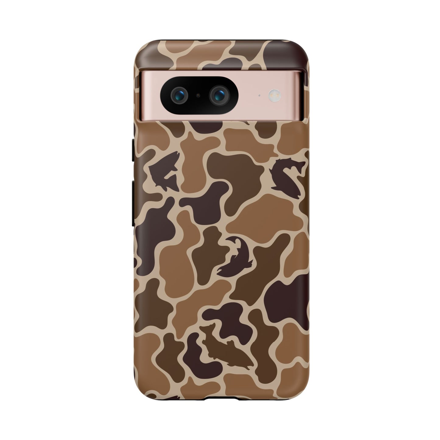 Brown Shark Camo design Tough Cases