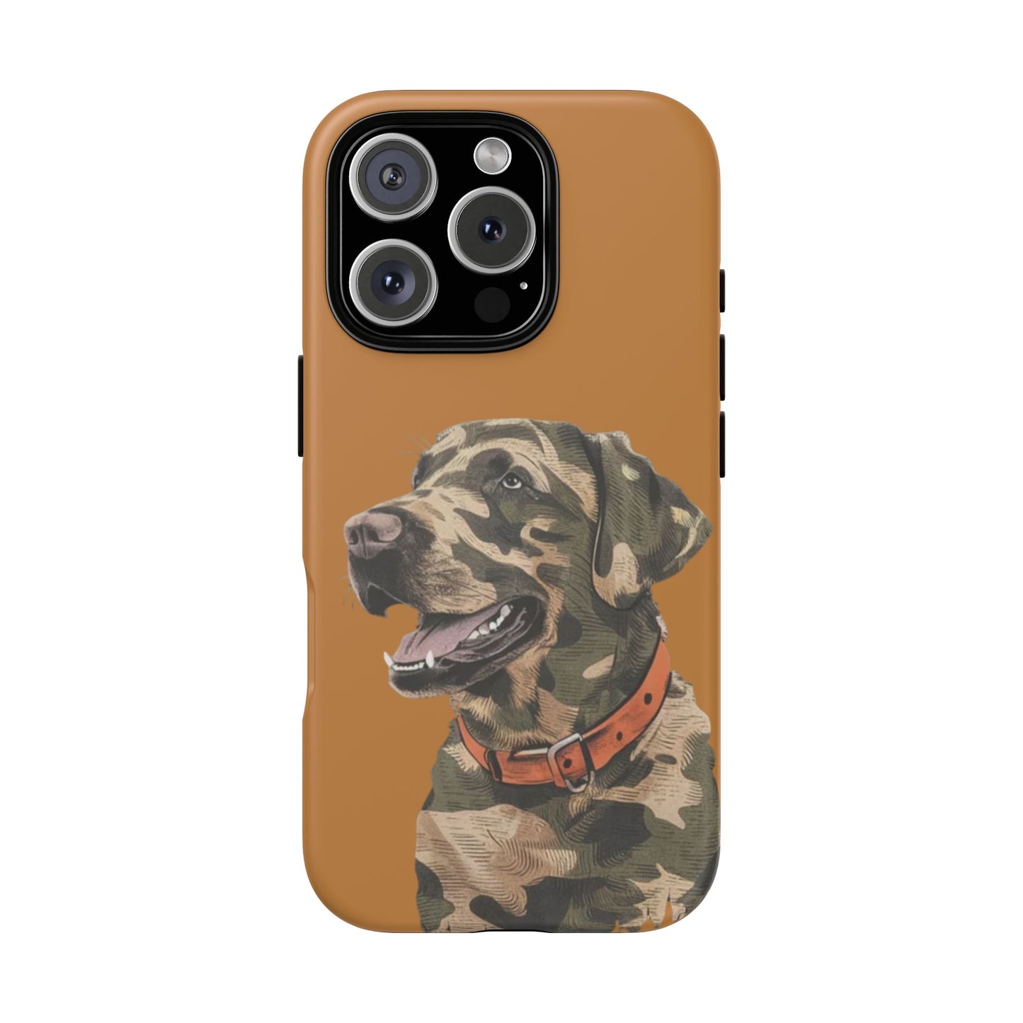 Camo Duck Dog custom design Tough Cases