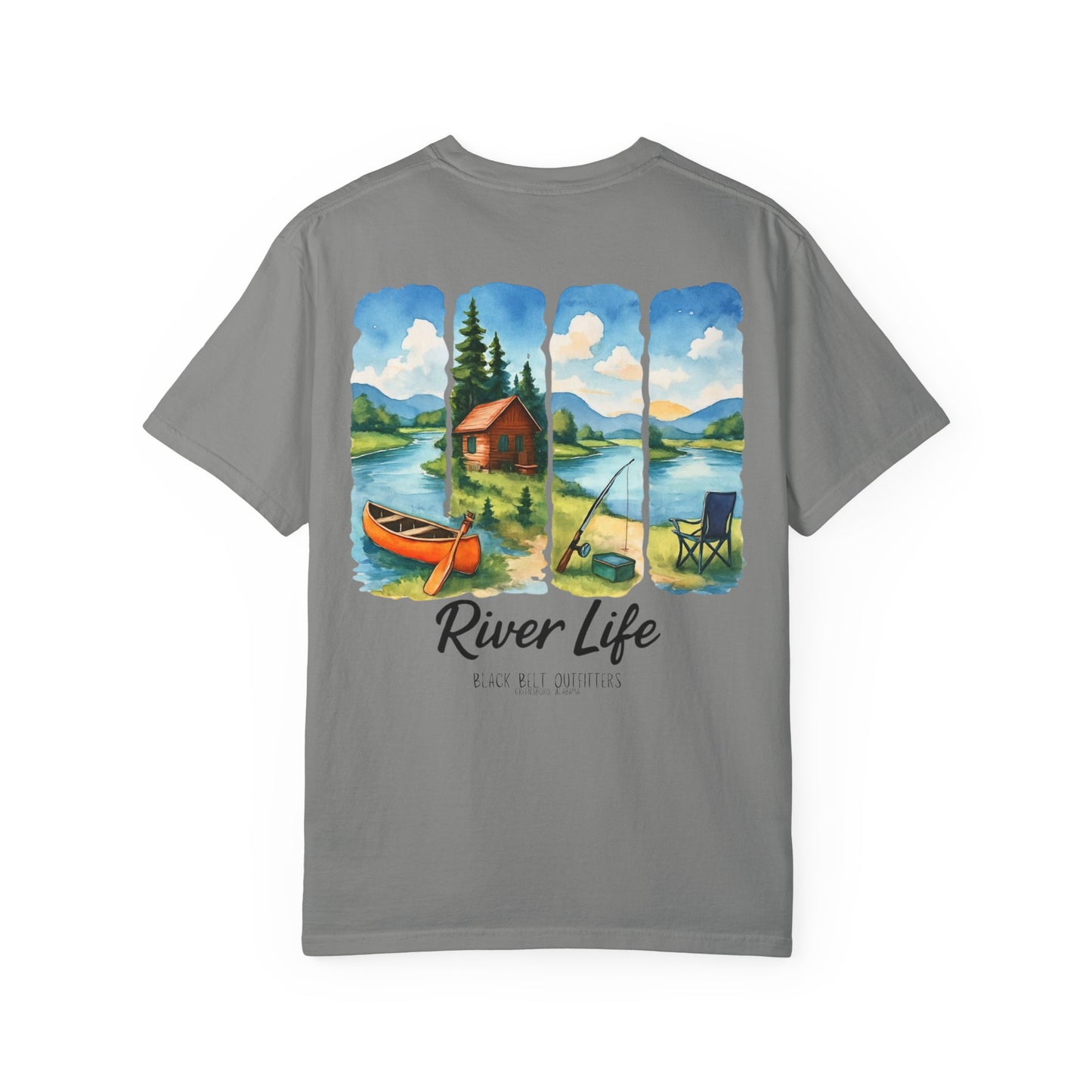 River Life Unisex T-Shirt - Outdoor Adventure Tee for Nature Lovers